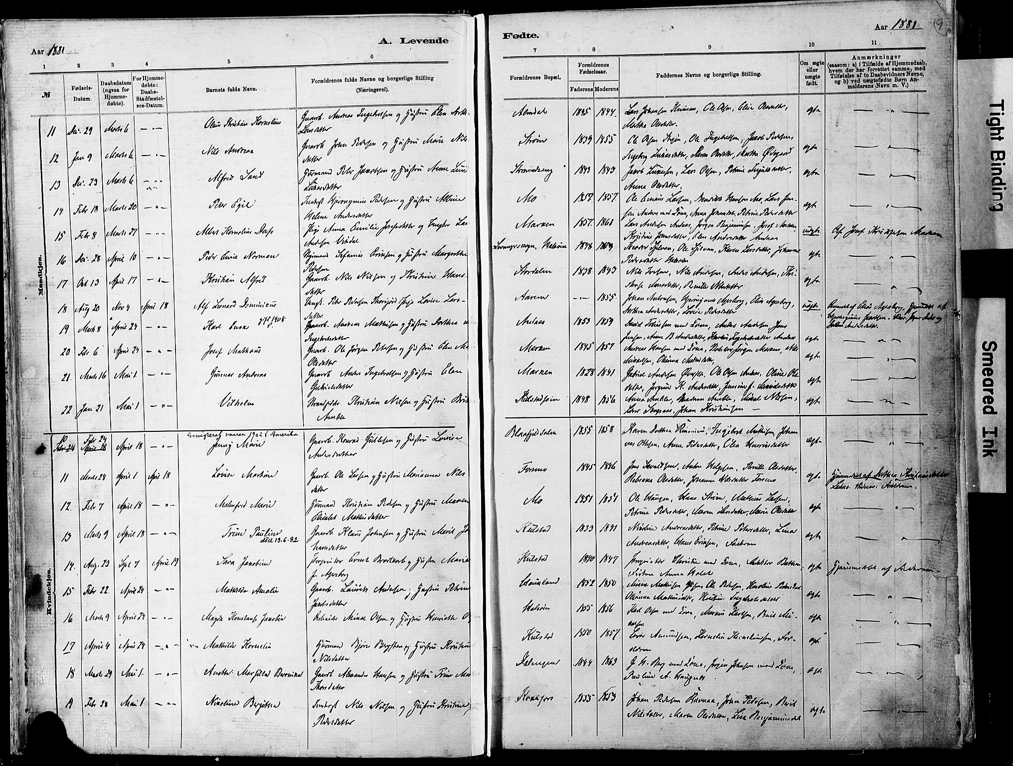 Ministerialprotokoller, klokkerbøker og fødselsregistre - Nordland, AV/SAT-A-1459/820/L0295: Parish register (official) no. 820A16, 1880-1896, p. 9