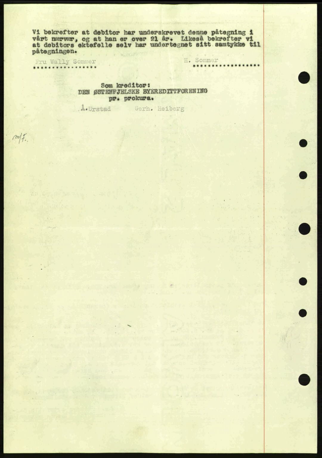 Idd og Marker sorenskriveri, AV/SAO-A-10283/G/Gb/Gbc/L0002: Mortgage book no. B4-9a, 1939-1945, Diary no: : 43/1944