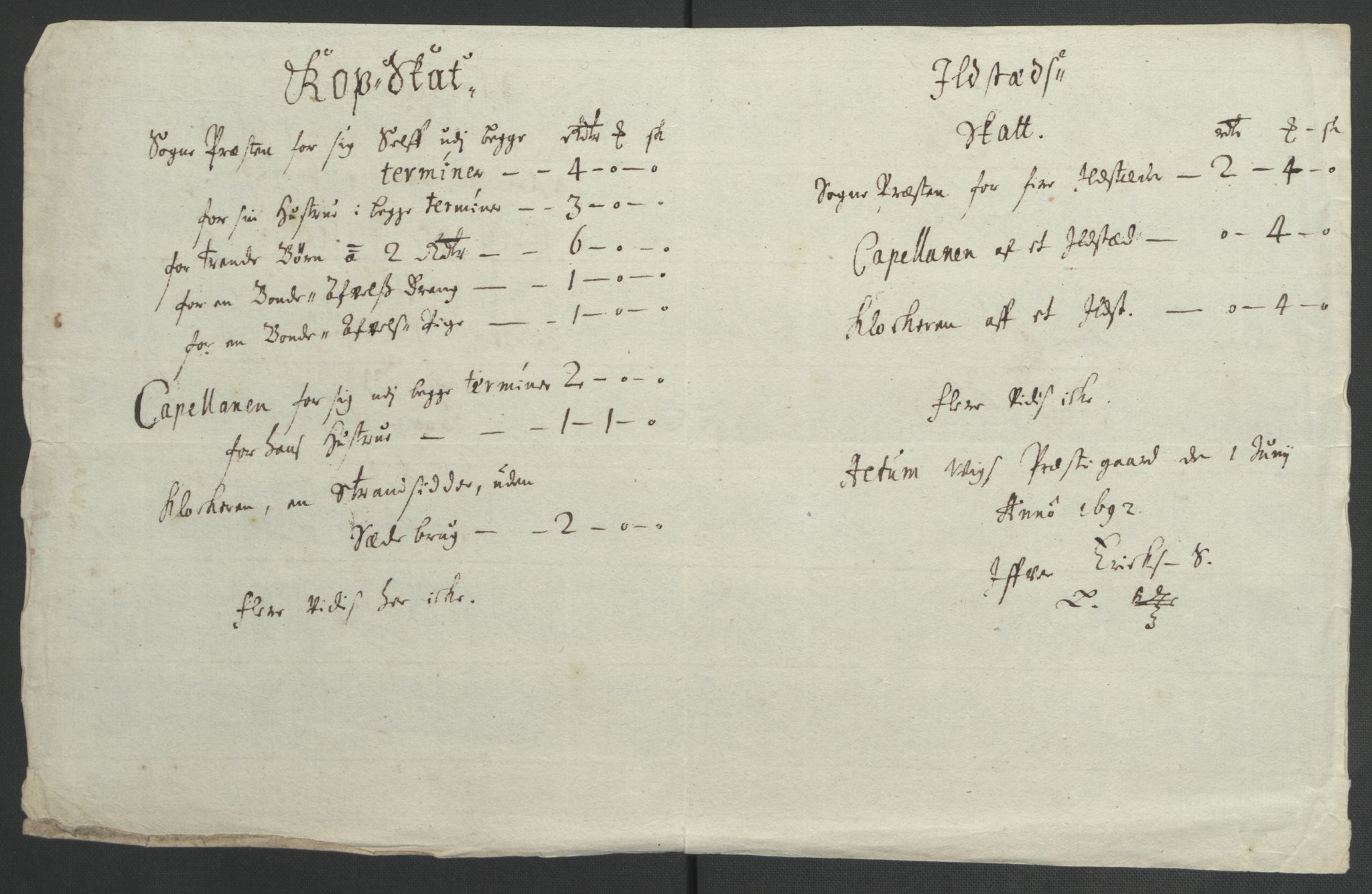 Rentekammeret inntil 1814, Reviderte regnskaper, Fogderegnskap, RA/EA-4092/R52/L3306: Fogderegnskap Sogn, 1691-1692, p. 351
