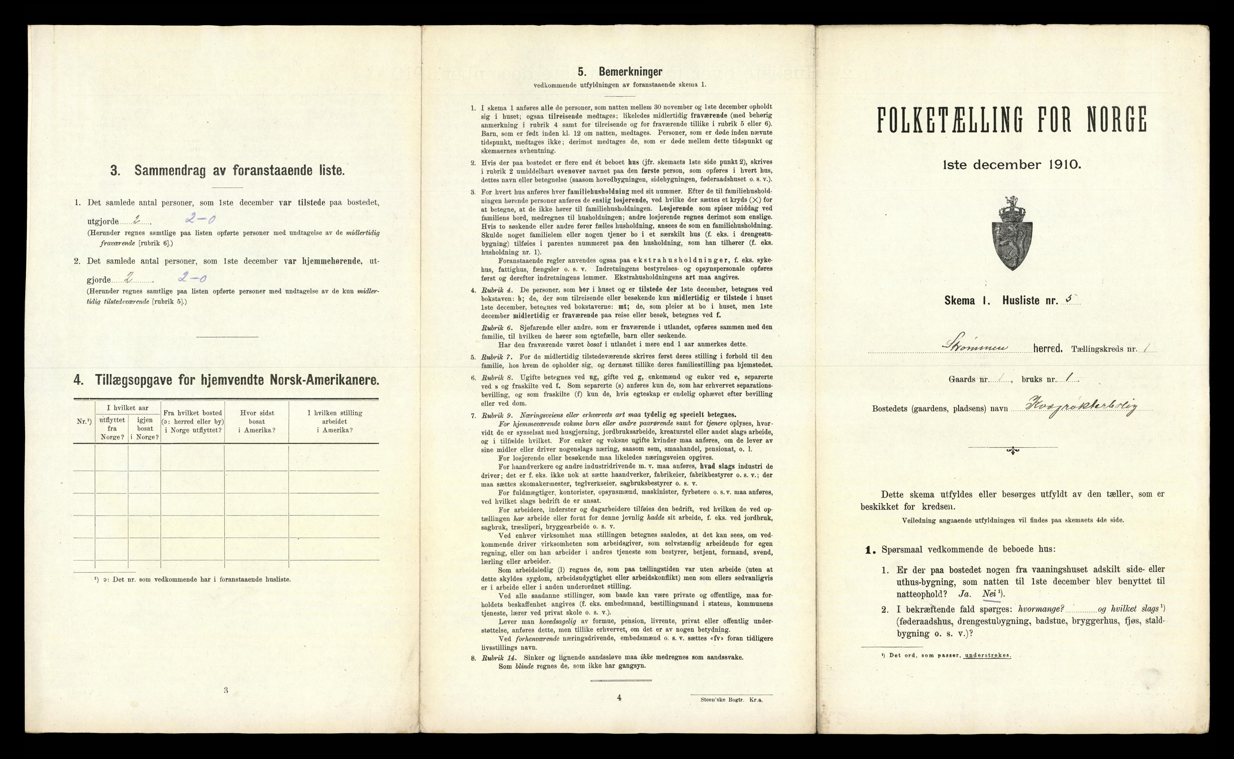 RA, 1910 census for Strømm, 1910, p. 28