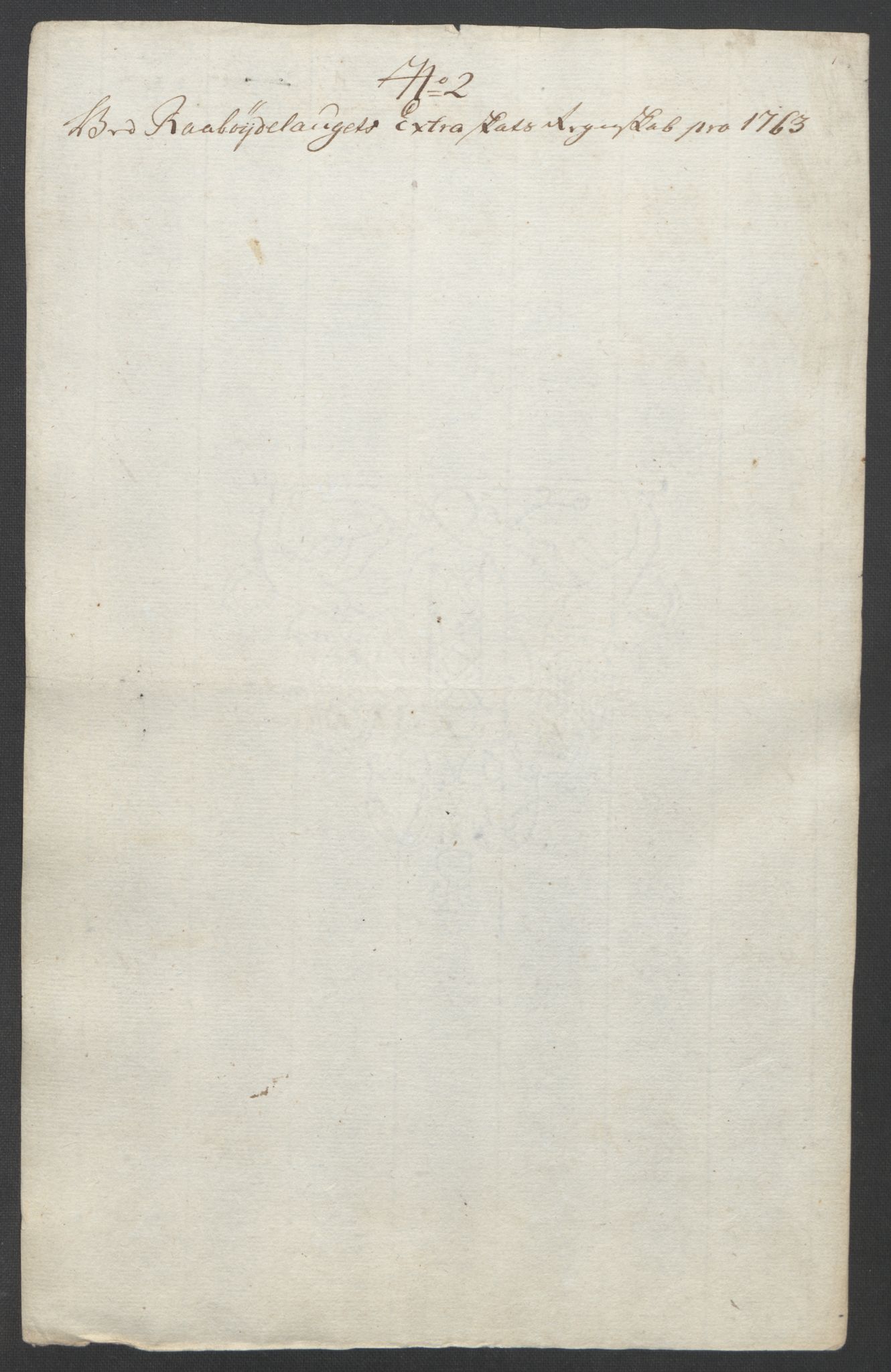 Rentekammeret inntil 1814, Reviderte regnskaper, Fogderegnskap, AV/RA-EA-4092/R40/L2517: Ekstraskatten Råbyggelag, 1762-1763, p. 294