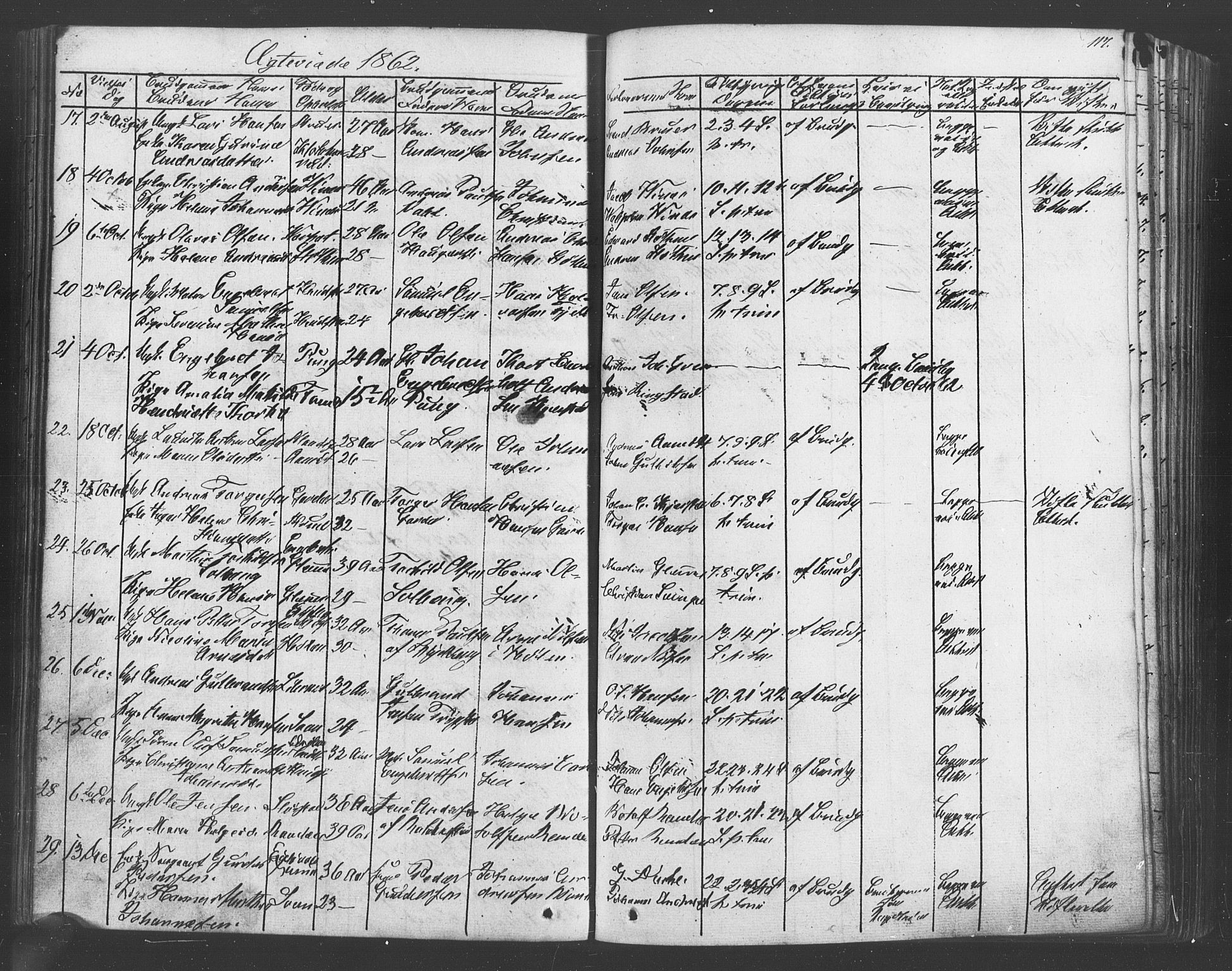 Vestby prestekontor Kirkebøker, SAO/A-10893/F/Fa/L0007: Parish register (official) no. I 7, 1850-1862, p. 117