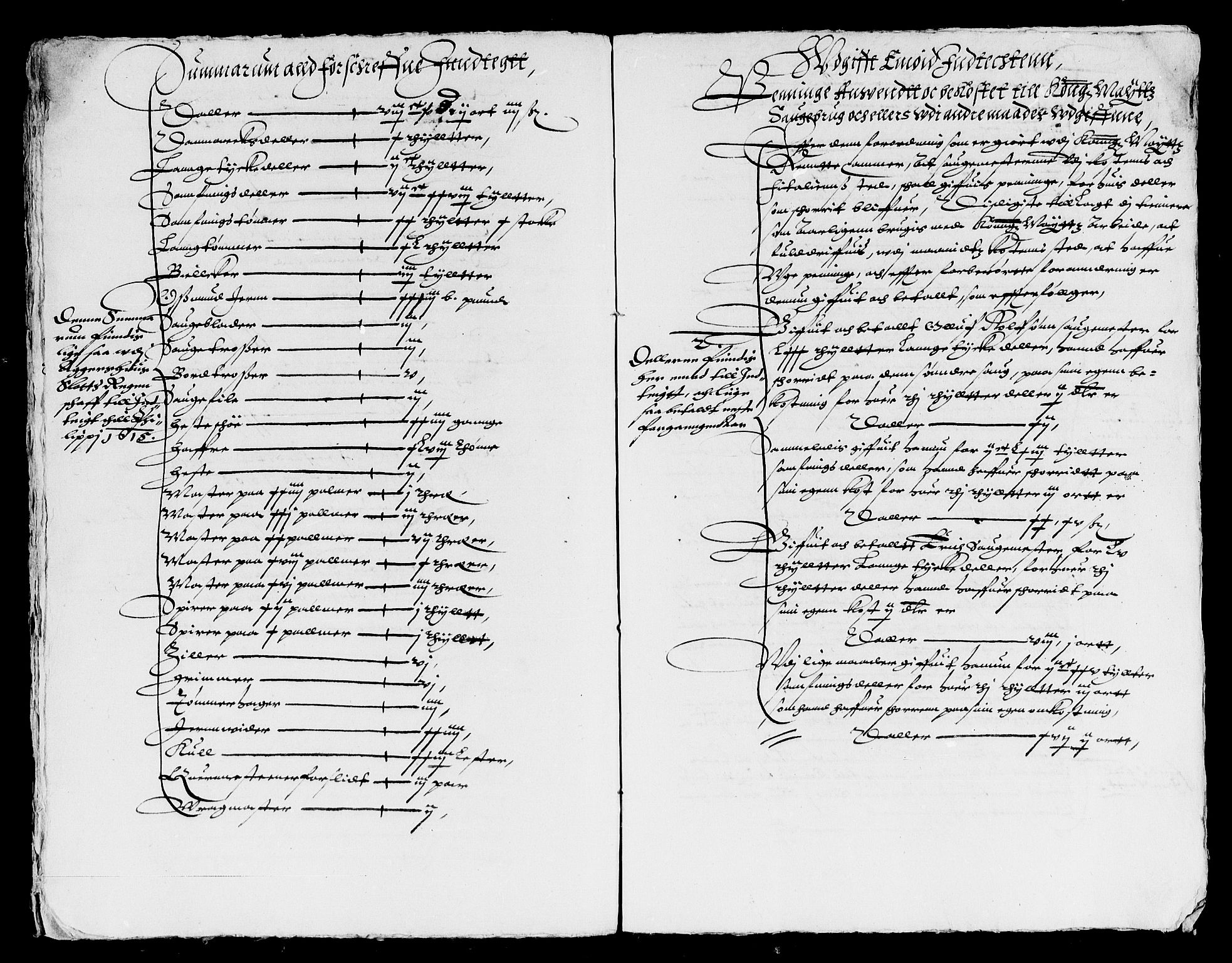 Rentekammeret inntil 1814, Reviderte regnskaper, Lensregnskaper, AV/RA-EA-5023/R/Rb/Rba/L0036: Akershus len, 1614-1615