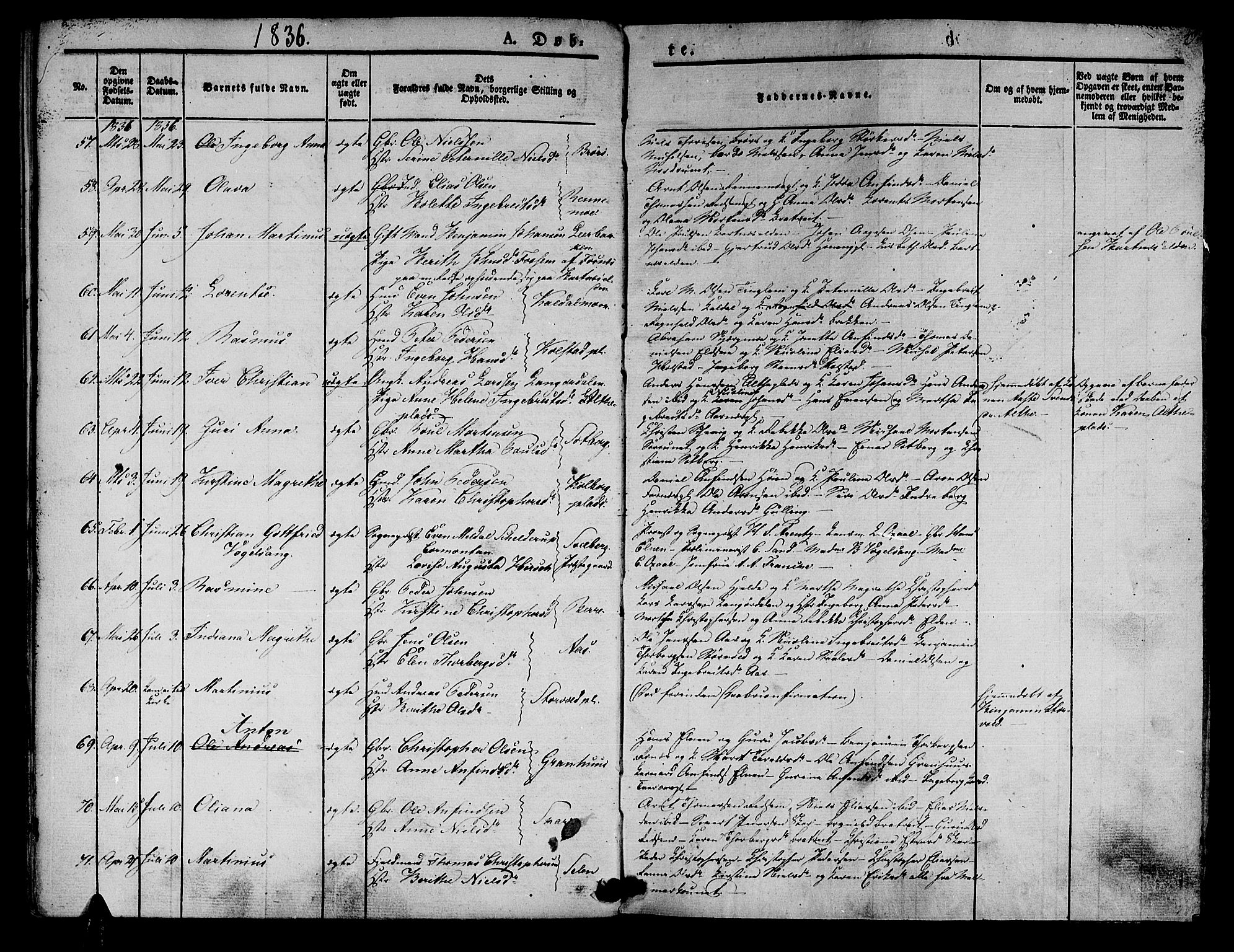 Ministerialprotokoller, klokkerbøker og fødselsregistre - Nord-Trøndelag, AV/SAT-A-1458/741/L0391: Parish register (official) no. 741A05, 1831-1836, p. 49