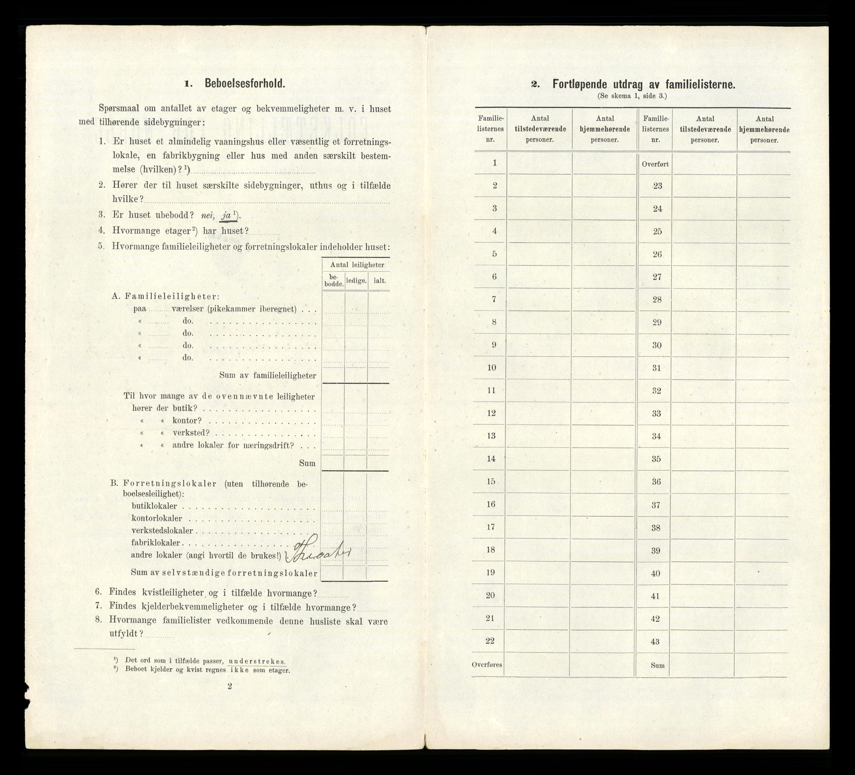 RA, 1910 census for Kristiansand, 1910, p. 581