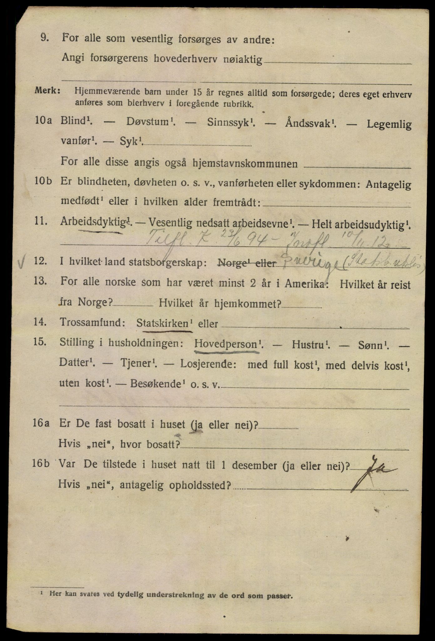 SAO, 1920 census for Kristiania, 1920, p. 469874