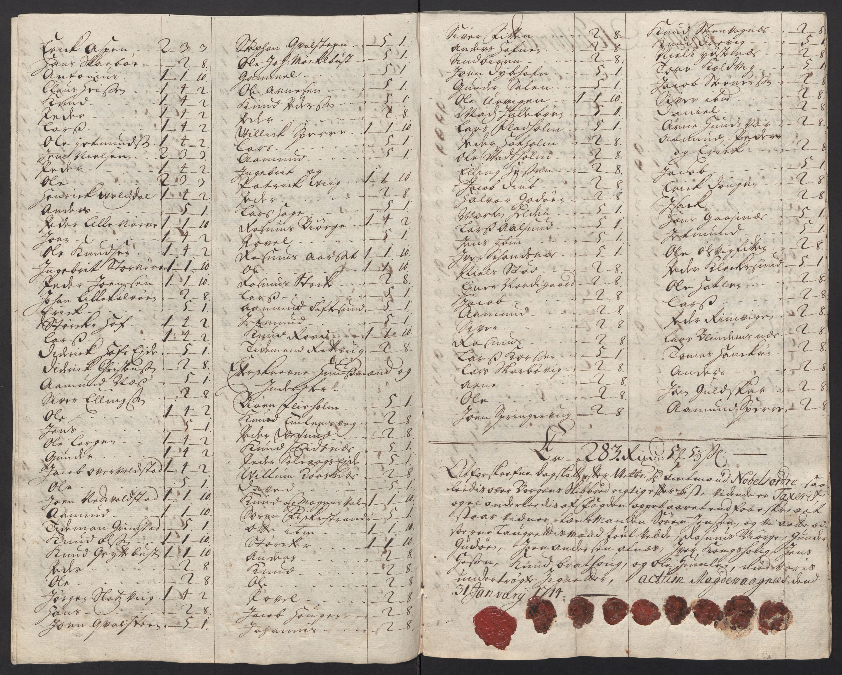 Rentekammeret inntil 1814, Reviderte regnskaper, Fogderegnskap, RA/EA-4092/R54/L3565: Fogderegnskap Sunnmøre, 1712-1713, p. 412