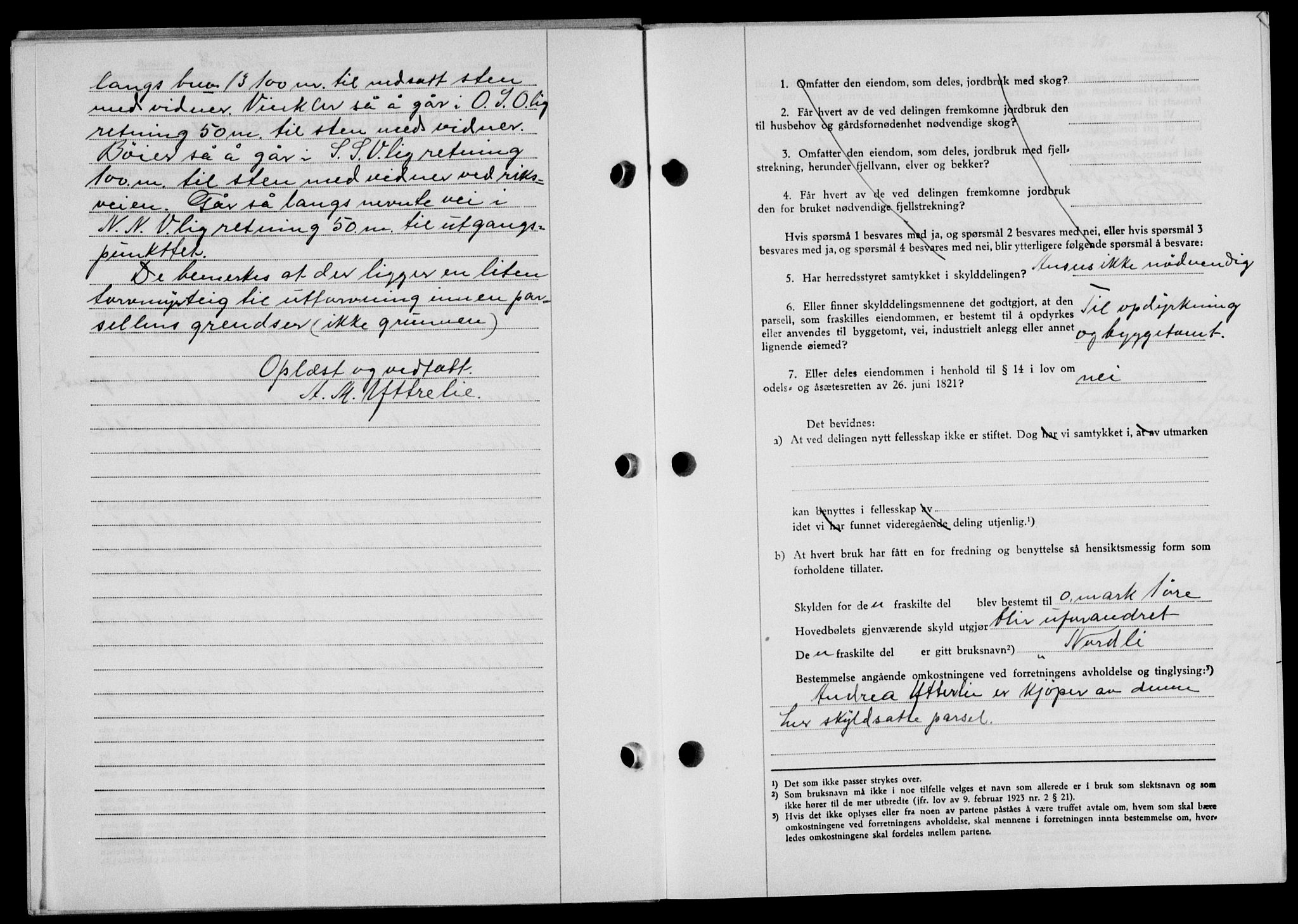 Lofoten sorenskriveri, SAT/A-0017/1/2/2C/L0004a: Mortgage book no. 4a, 1938-1938, Diary no: : 2551/1938