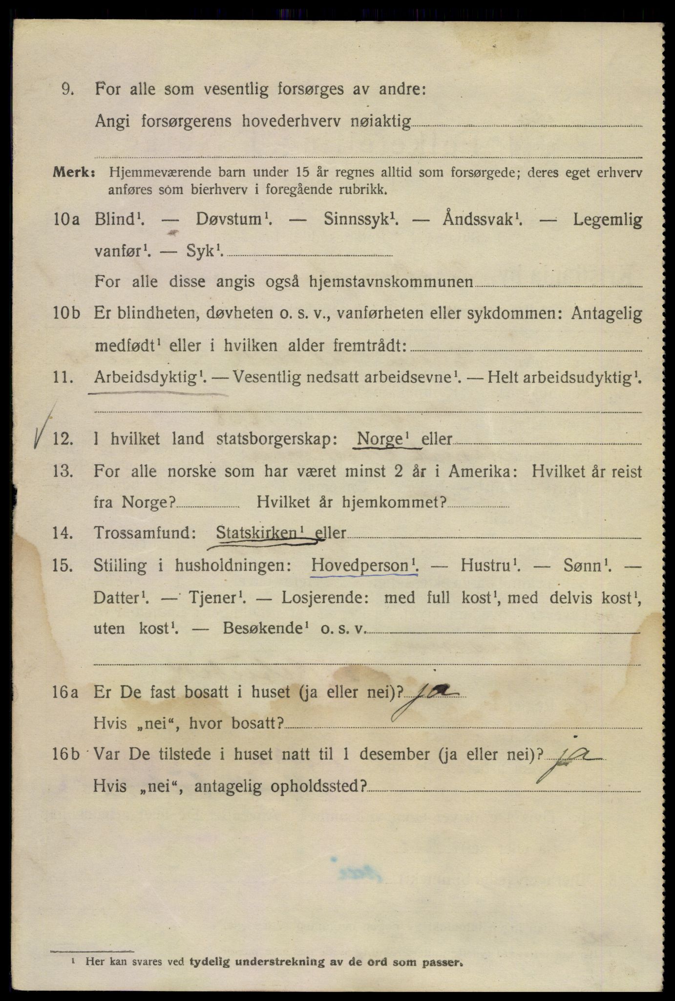 SAO, 1920 census for Kristiania, 1920, p. 620186