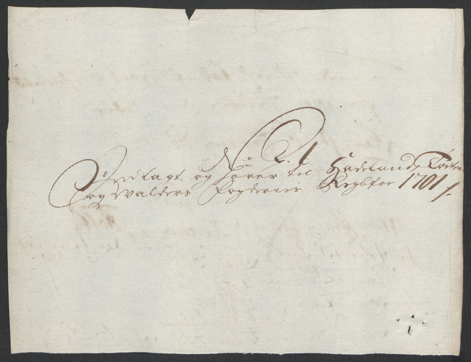 Rentekammeret inntil 1814, Reviderte regnskaper, Fogderegnskap, RA/EA-4092/R18/L1299: Fogderegnskap Hadeland, Toten og Valdres, 1701, p. 304