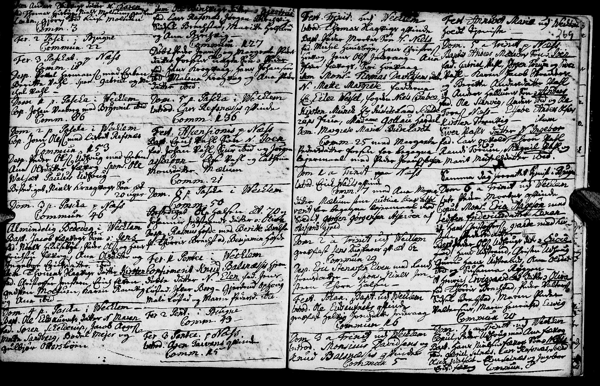 Ministerialprotokoller, klokkerbøker og fødselsregistre - Sør-Trøndelag, SAT/A-1456/659/L0731: Parish register (official) no. 659A01, 1709-1731, p. 268-269