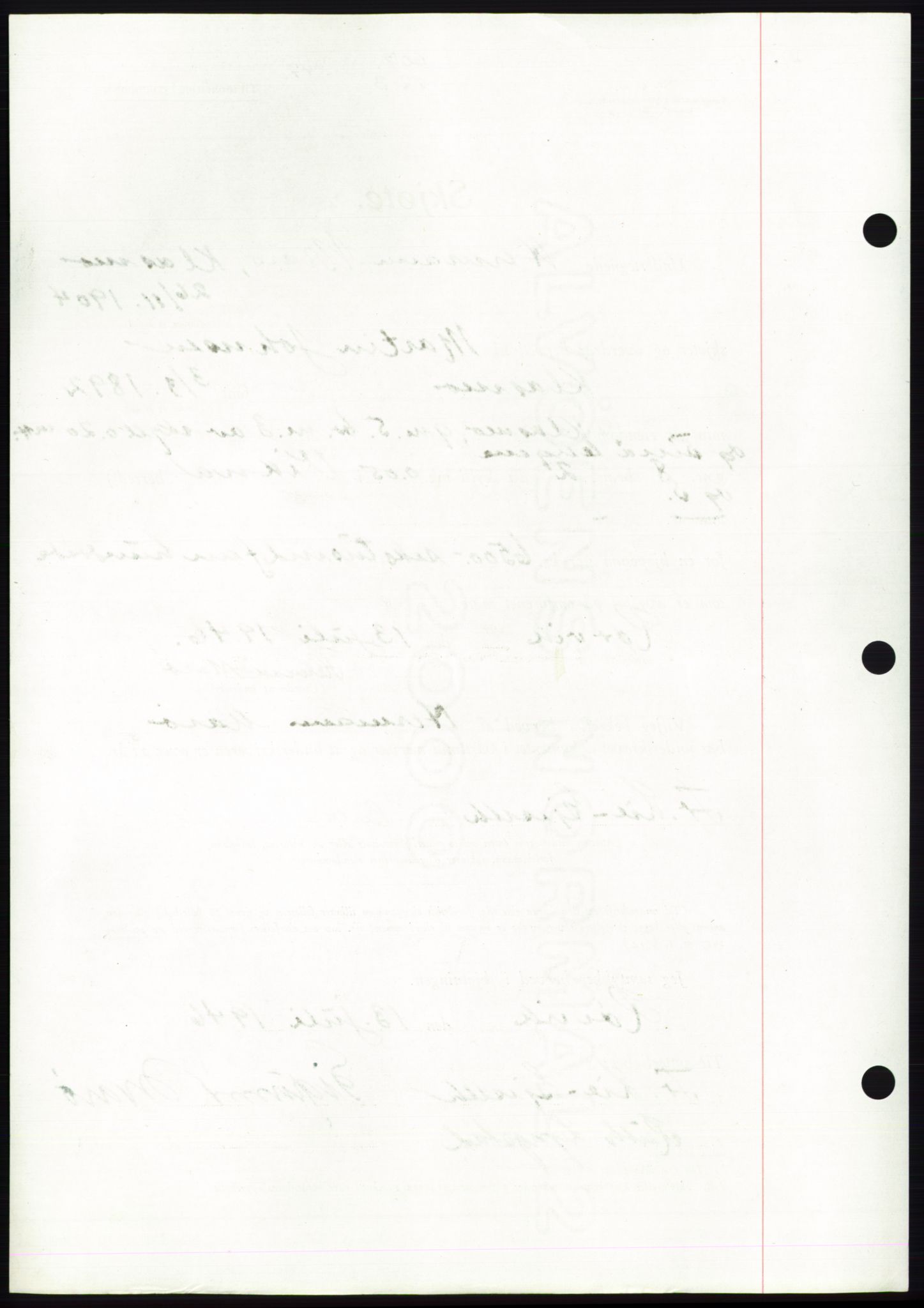 Namdal sorenskriveri, AV/SAT-A-4133/1/2/2C: Mortgage book no. -, 1946-1947, Diary no: : 607/1947