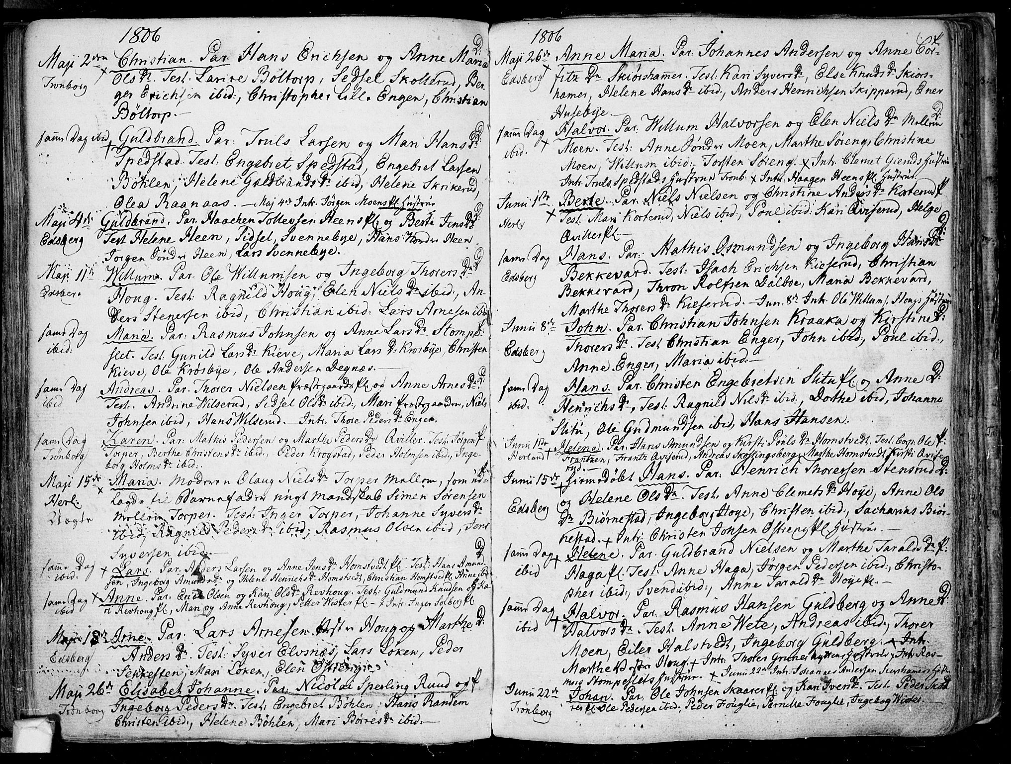 Eidsberg prestekontor Kirkebøker, AV/SAO-A-10905/F/Fa/L0005: Parish register (official) no. I 5, 1786-1807, p. 91