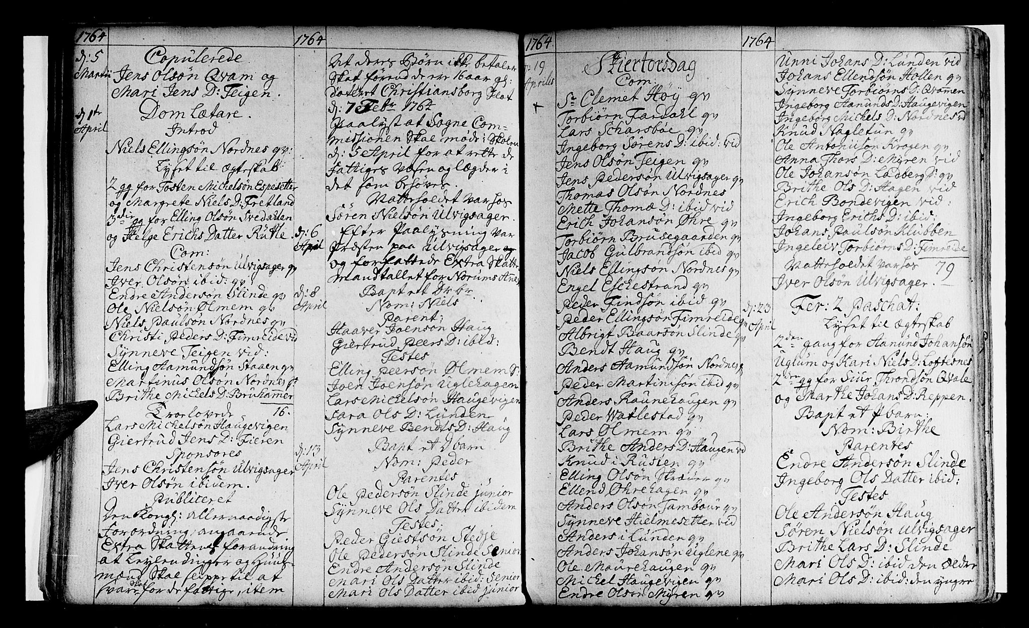 Sogndal sokneprestembete, AV/SAB-A-81301/H/Haa/Haaa/L0004: Parish register (official) no. A 4, 1747-1782