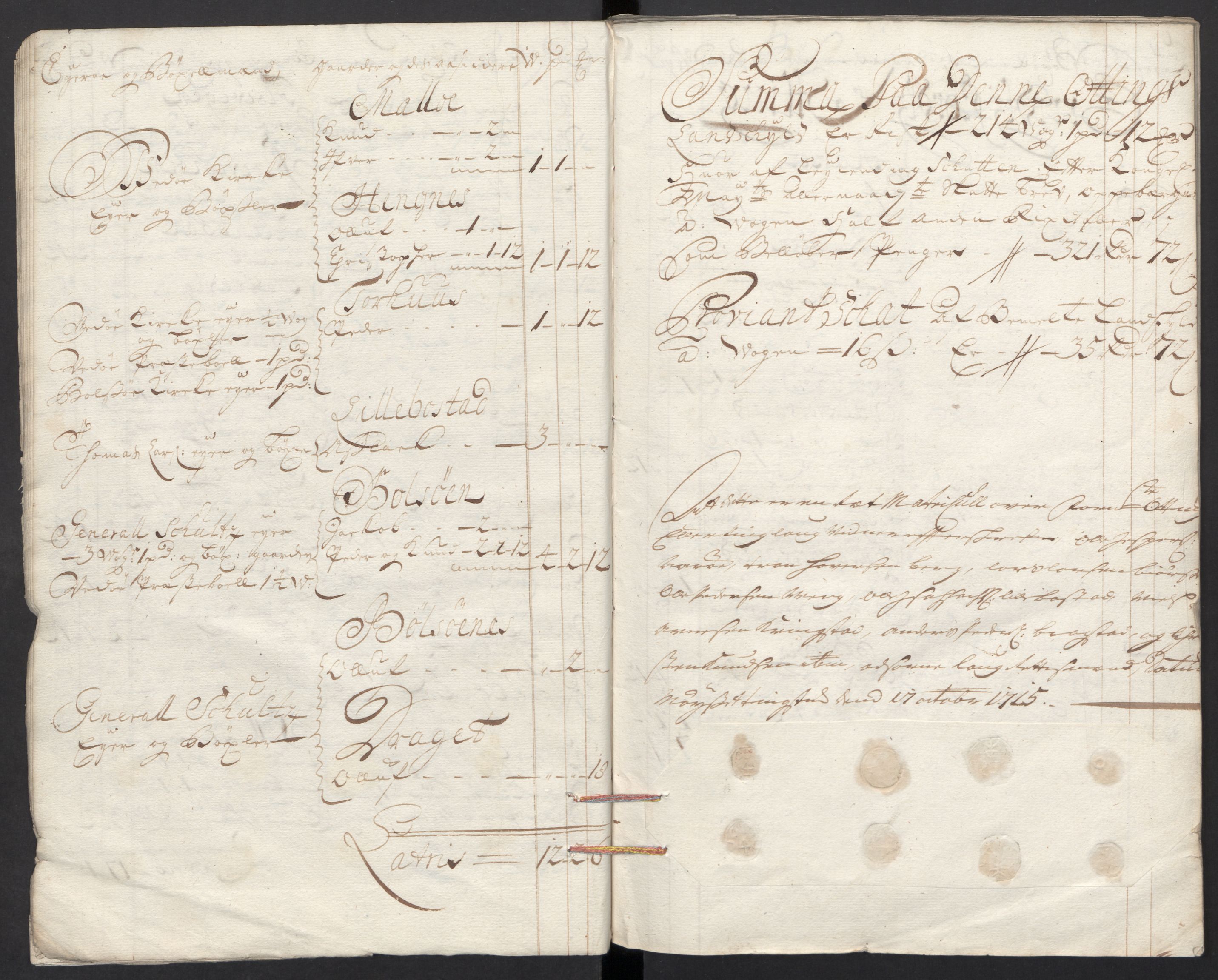 Rentekammeret inntil 1814, Reviderte regnskaper, Fogderegnskap, AV/RA-EA-4092/R55/L3663: Fogderegnskap Romsdal, 1715-1716, p. 38