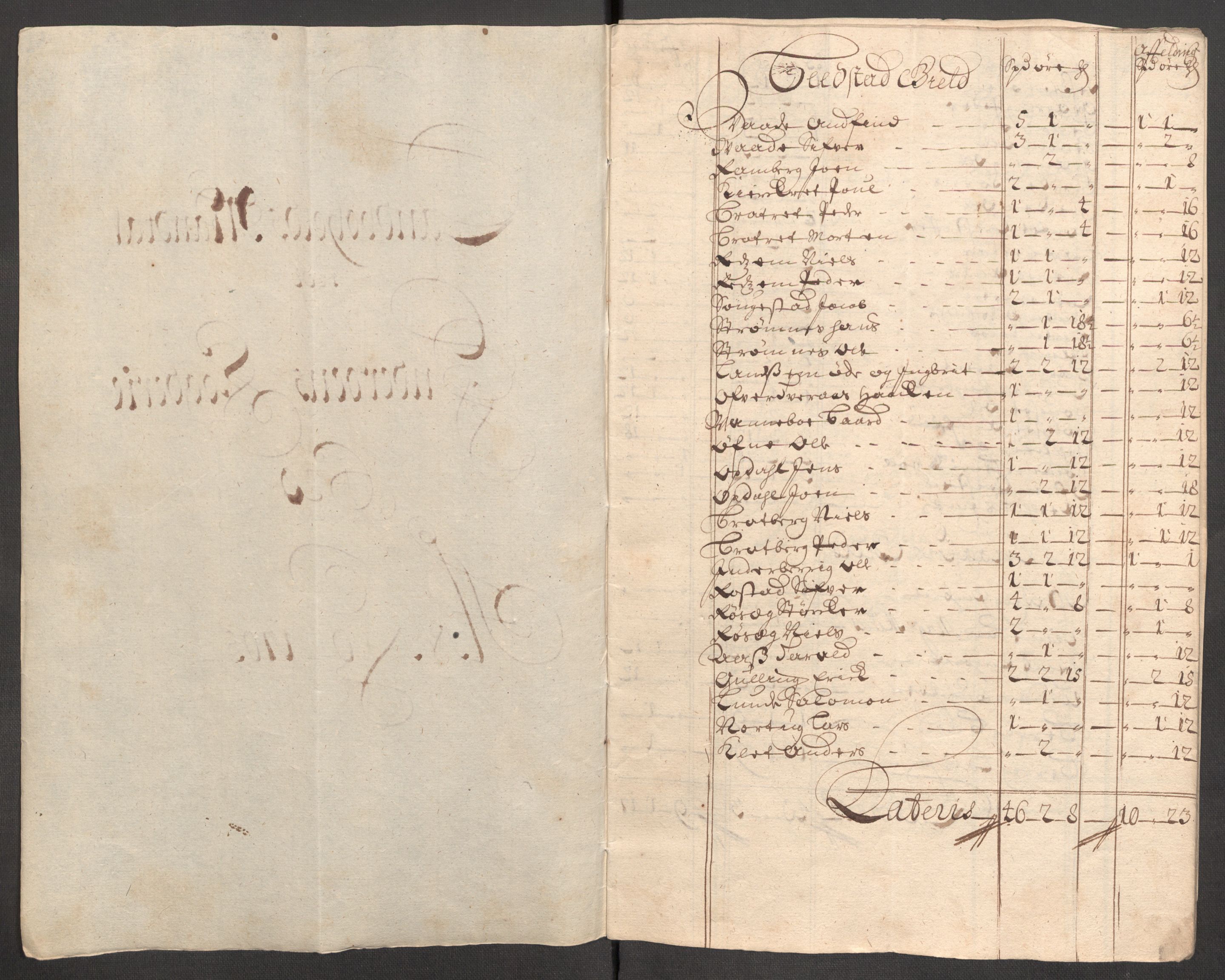 Rentekammeret inntil 1814, Reviderte regnskaper, Fogderegnskap, RA/EA-4092/R63/L4314: Fogderegnskap Inderøy, 1705, p. 148