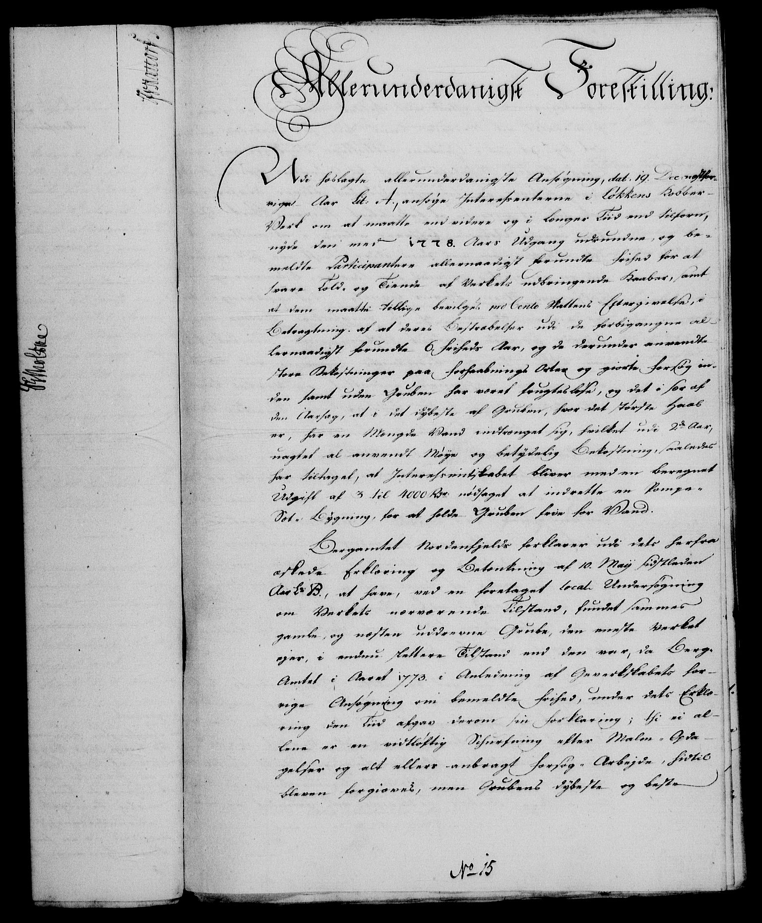 Rentekammeret, Renteskriverkontorene, AV/RA-EA-3115/M/Mf/Mfa/L0002: Resolusjonsprotokoll med register (merket RK 54.2), 1778-1780