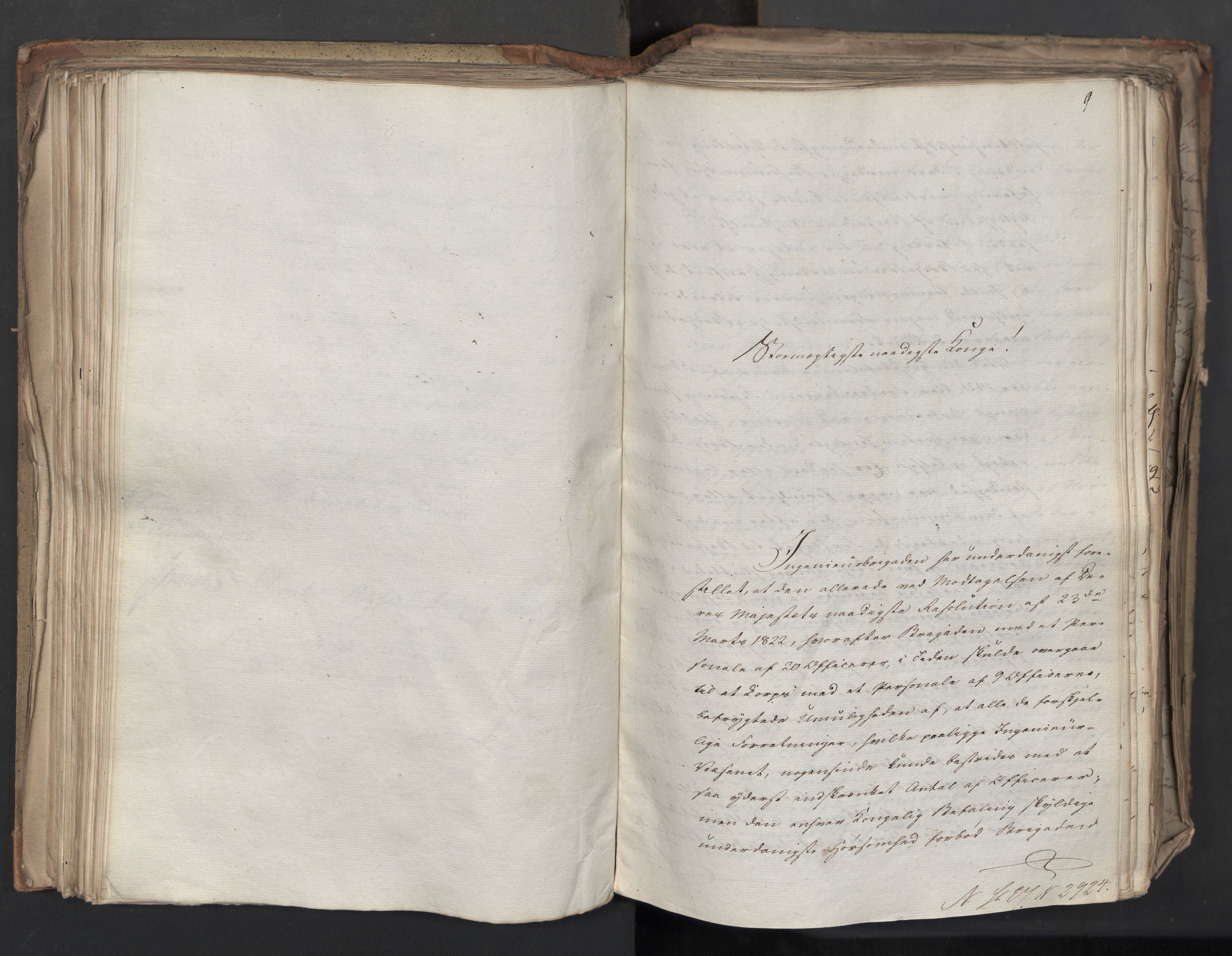 Statsrådsavdelingen i Stockholm, AV/RA-S-1003/D/Da/L0044: Regjeringsinnstillinger nr. 2846-3066, 1825, p. 187