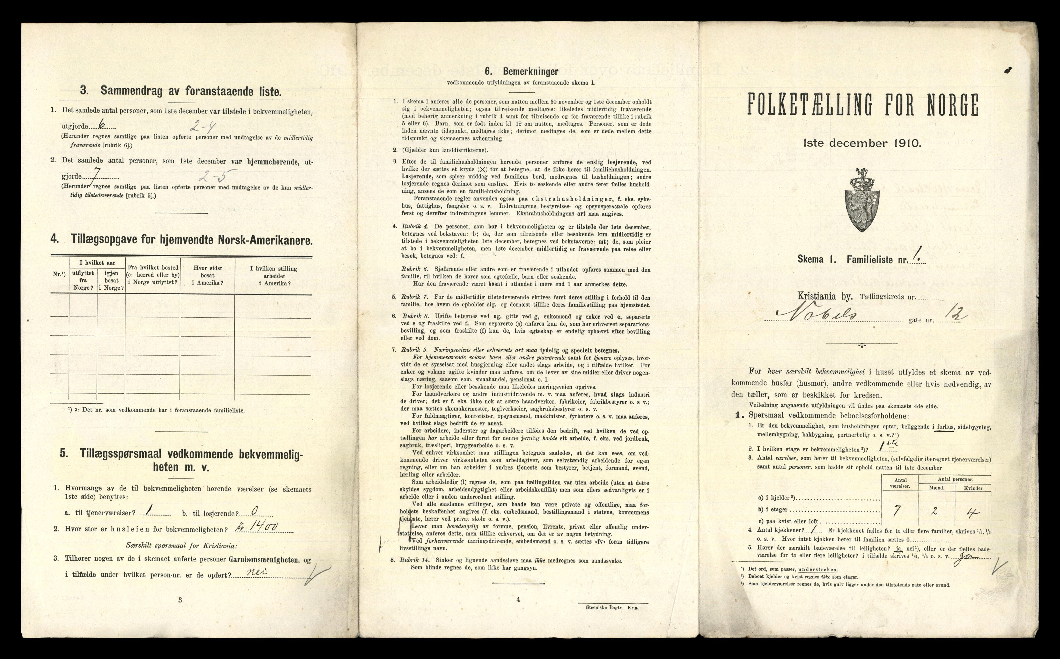 RA, 1910 census for Kristiania, 1910, p. 69427