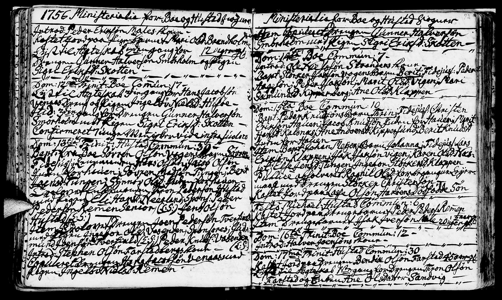 Ministerialprotokoller, klokkerbøker og fødselsregistre - Møre og Romsdal, SAT/A-1454/566/L0760: Parish register (official) no. 566A01, 1739-1766, p. 72