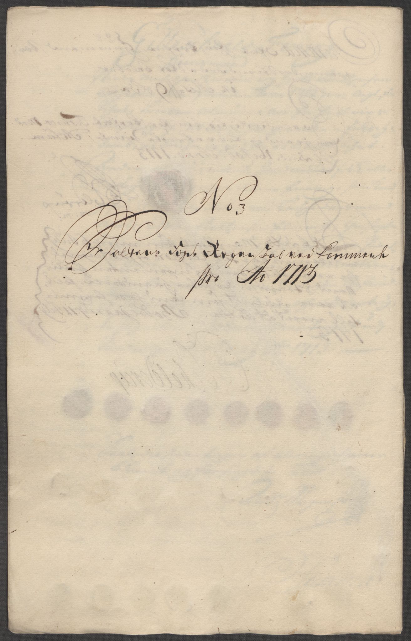 Rentekammeret inntil 1814, Reviderte regnskaper, Fogderegnskap, AV/RA-EA-4092/R66/L4583: Fogderegnskap Salten, 1713, p. 80