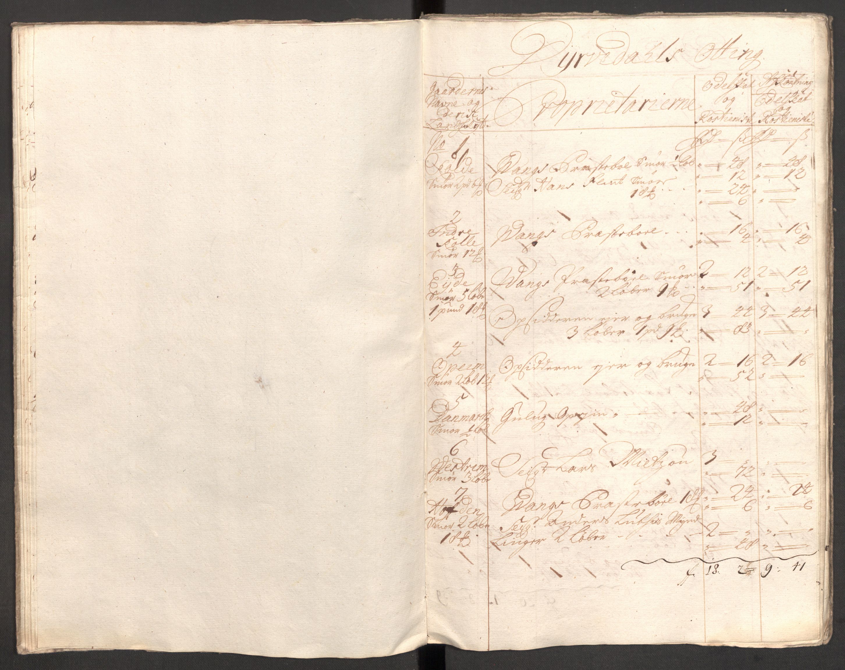 Rentekammeret inntil 1814, Reviderte regnskaper, Fogderegnskap, AV/RA-EA-4092/R51/L3191: Fogderegnskap Nordhordland og Voss, 1710, p. 181