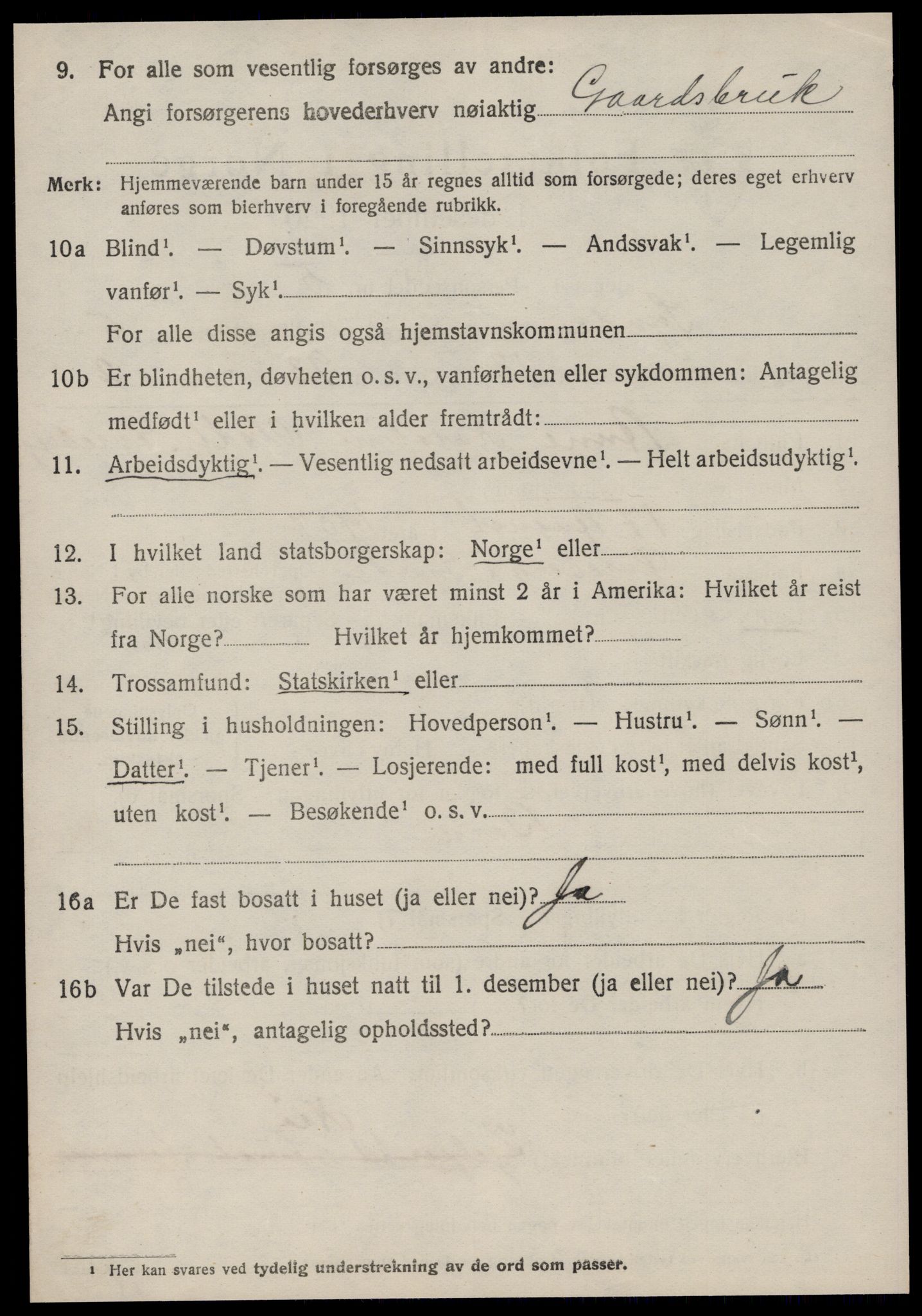 SAT, 1920 census for Syvde, 1920, p. 2025