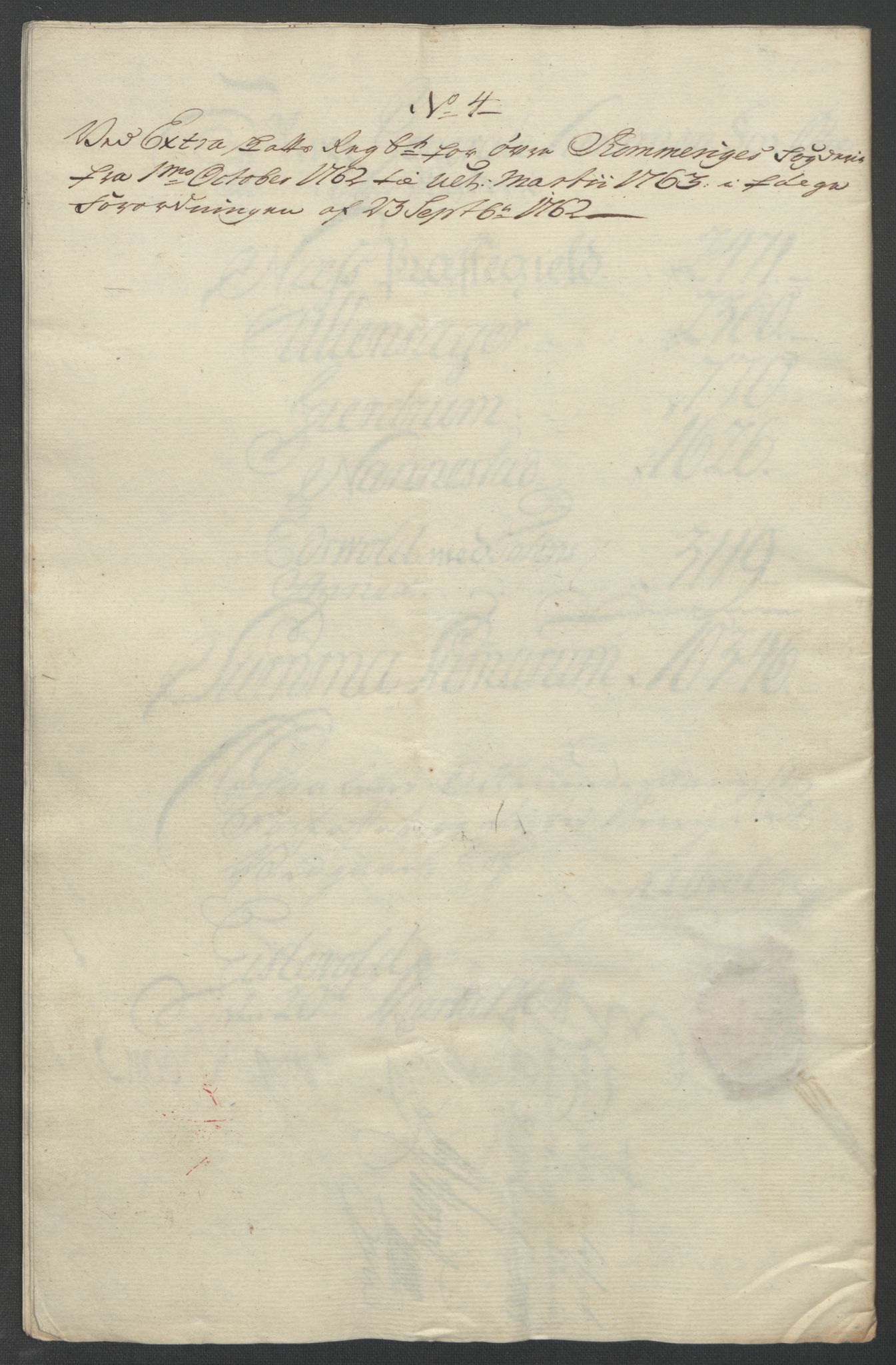 Rentekammeret inntil 1814, Reviderte regnskaper, Fogderegnskap, AV/RA-EA-4092/R12/L0802: Ekstraskatten Øvre Romerike, 1762, p. 153