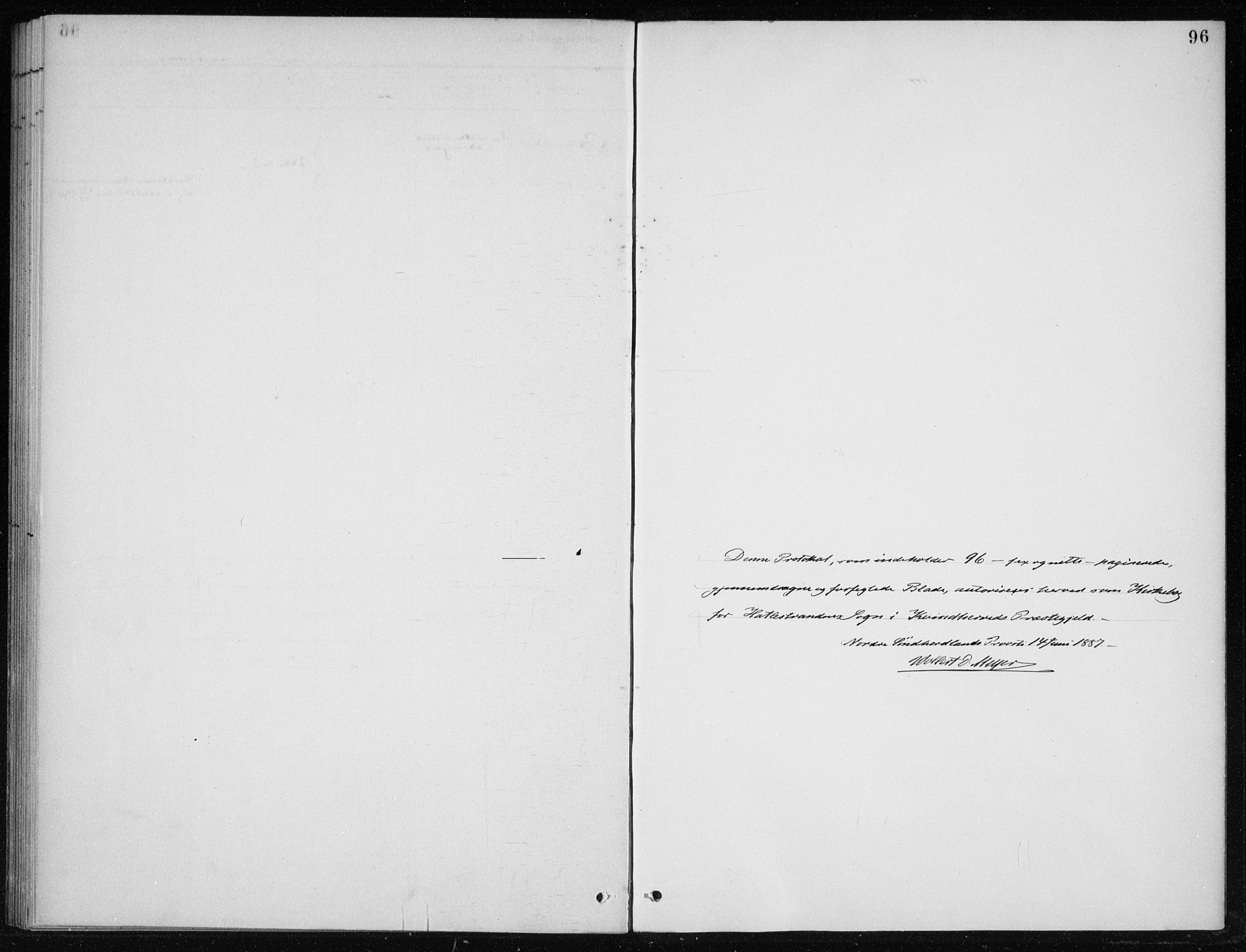 Kvinnherad sokneprestembete, AV/SAB-A-76401/H/Haa: Parish register (official) no. C 1, 1885-1912, p. 96