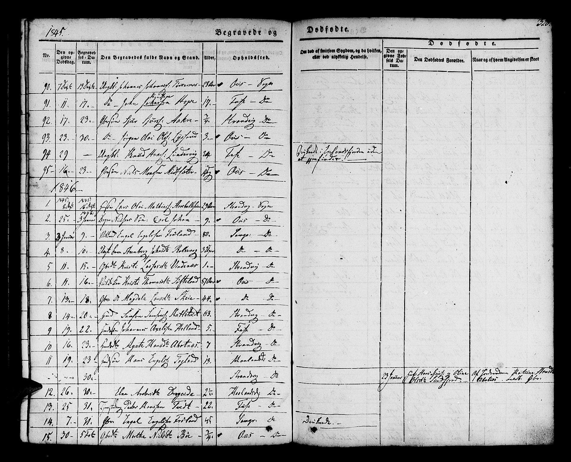 Os sokneprestembete, SAB/A-99929: Parish register (official) no. A 15, 1839-1851, p. 321