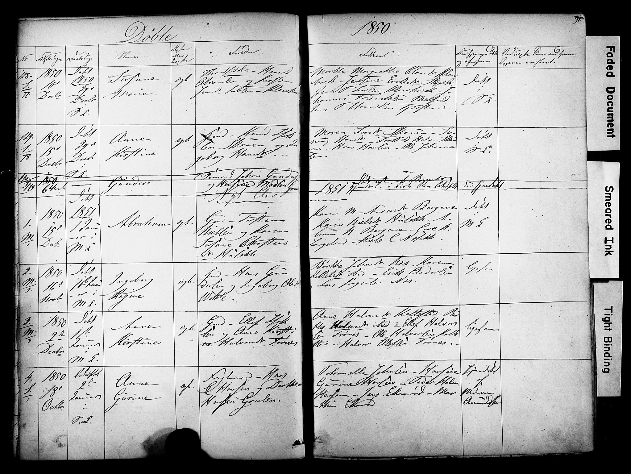 Solum kirkebøker, SAKO/A-306/F/Fa/L0006: Parish register (official) no. I 6, 1844-1855, p. 91