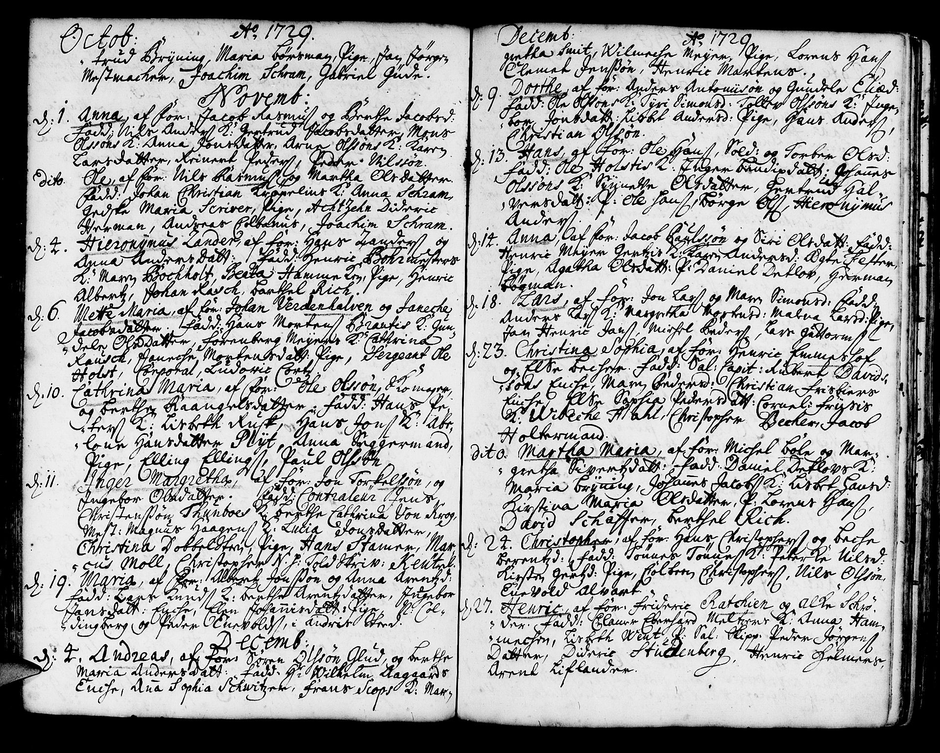 Korskirken sokneprestembete, SAB/A-76101/H/Haa/L0004: Parish register (official) no. A 4, 1720-1750, p. 92
