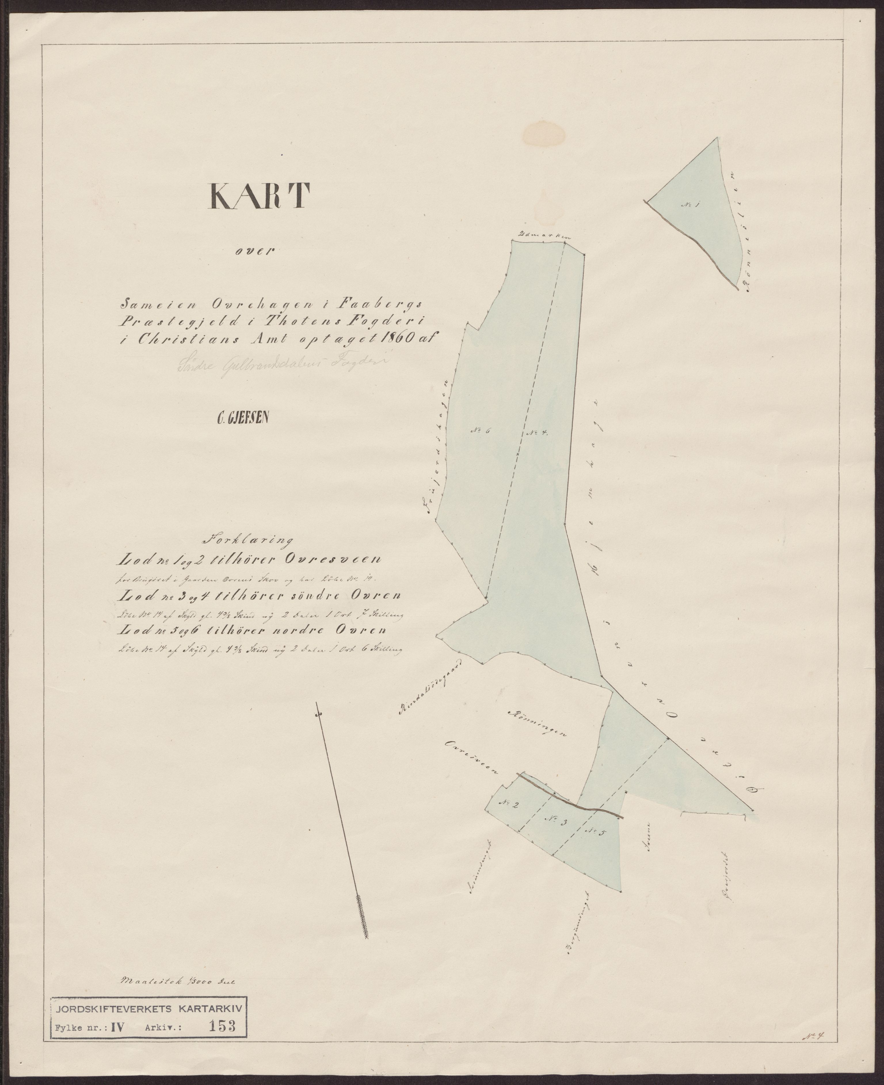 Jordskifteverkets kartarkiv, RA/S-3929/T, 1859-1988, p. 201