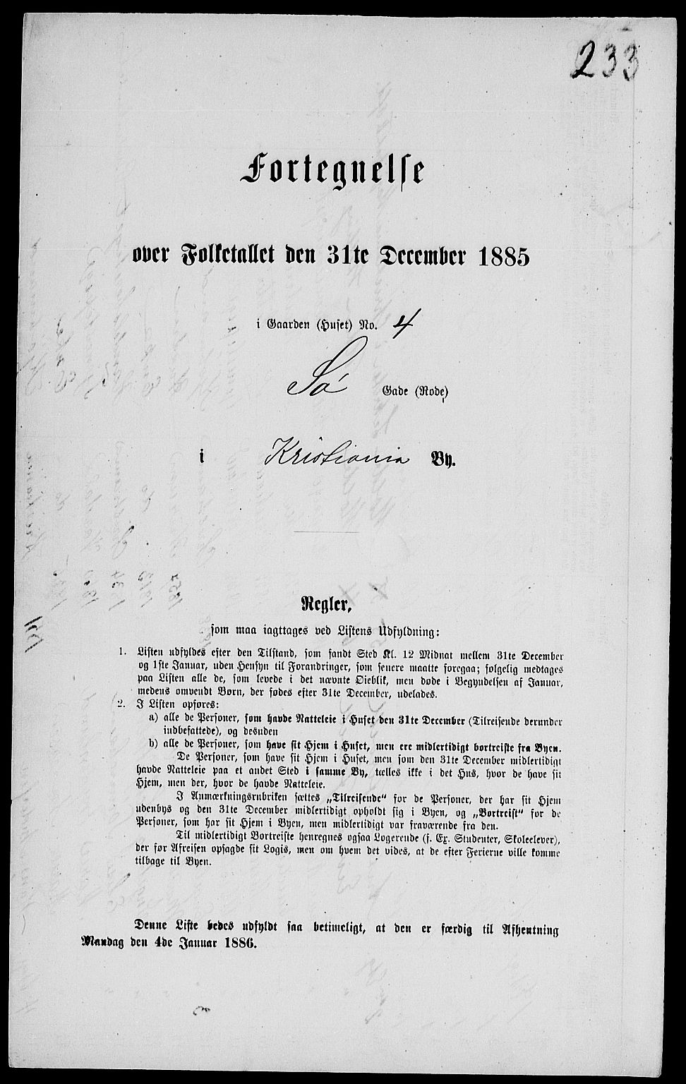 RA, 1885 census for 0301 Kristiania, 1885, p. 4417