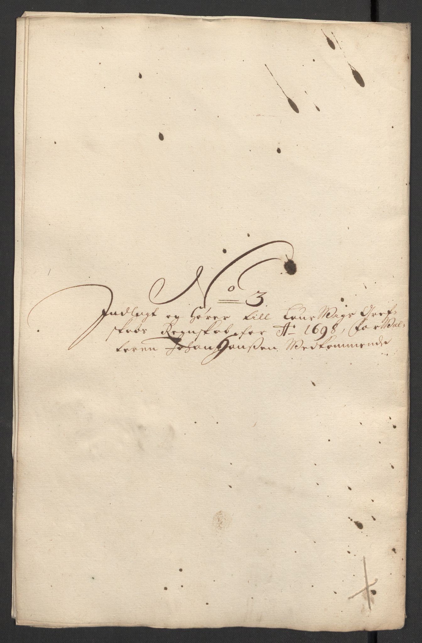 Rentekammeret inntil 1814, Reviderte regnskaper, Fogderegnskap, AV/RA-EA-4092/R33/L1976: Fogderegnskap Larvik grevskap, 1698-1701, p. 36