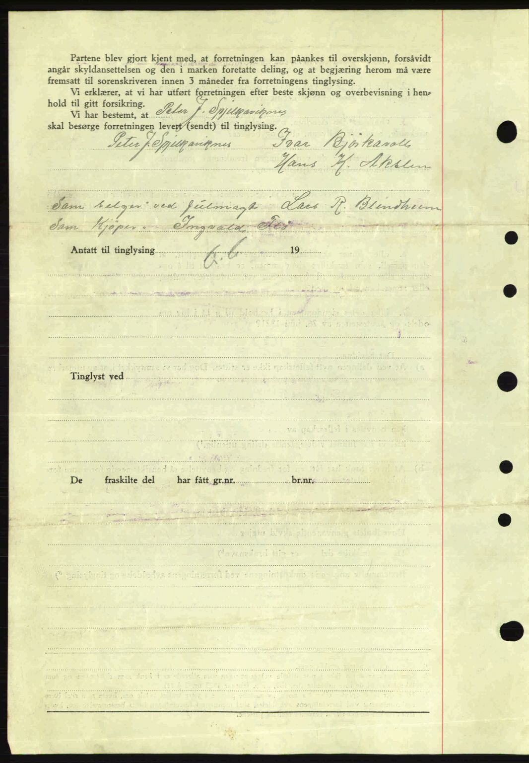 Nordre Sunnmøre sorenskriveri, AV/SAT-A-0006/1/2/2C/2Ca: Mortgage book no. A2, 1936-1937, Diary no: : 391/1937