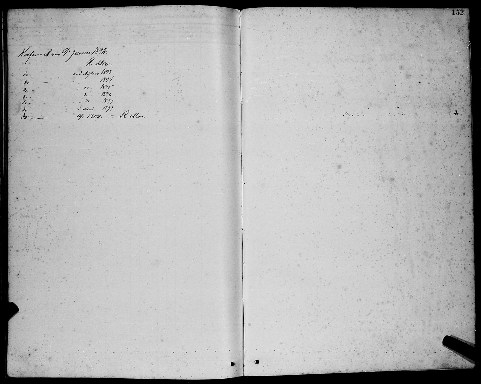 Ministerialprotokoller, klokkerbøker og fødselsregistre - Møre og Romsdal, SAT/A-1454/538/L0523: Parish register (copy) no. 538C01, 1881-1900, p. 152