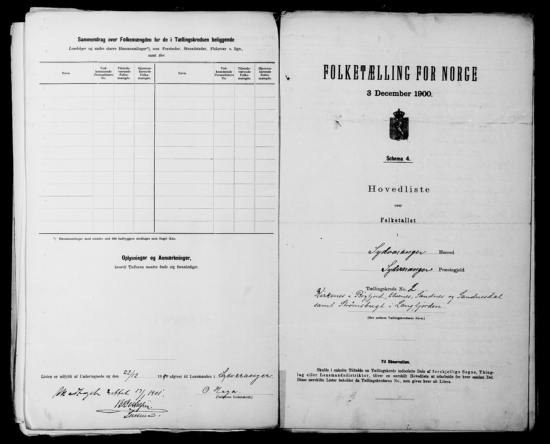 SATØ, 1900 census for Sør-Varanger, 1900, p. 8