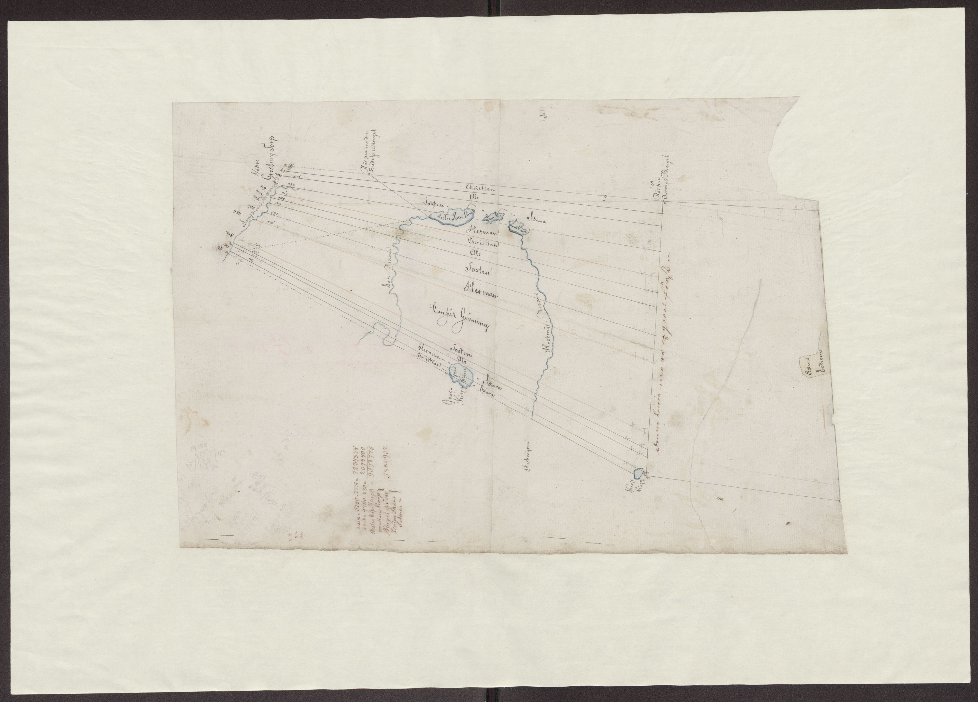 Kartsamlingen - Statsarkivet i Hamar, AV/SAH-KART-001/F/Fa/L0001: Kart, 1629-1992, p. 27