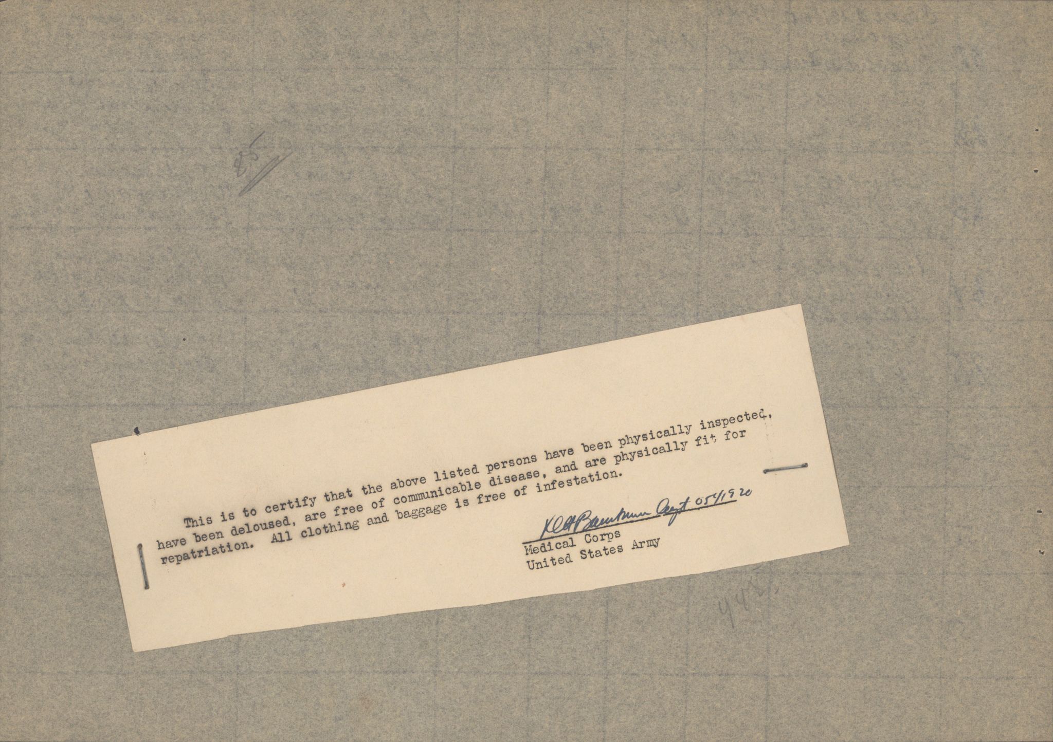 Flyktnings- og fangedirektoratet, Repatrieringskontoret, AV/RA-S-1681/D/Db/L0019: Displaced Persons (DPs) og sivile tyskere, 1945-1948, p. 978