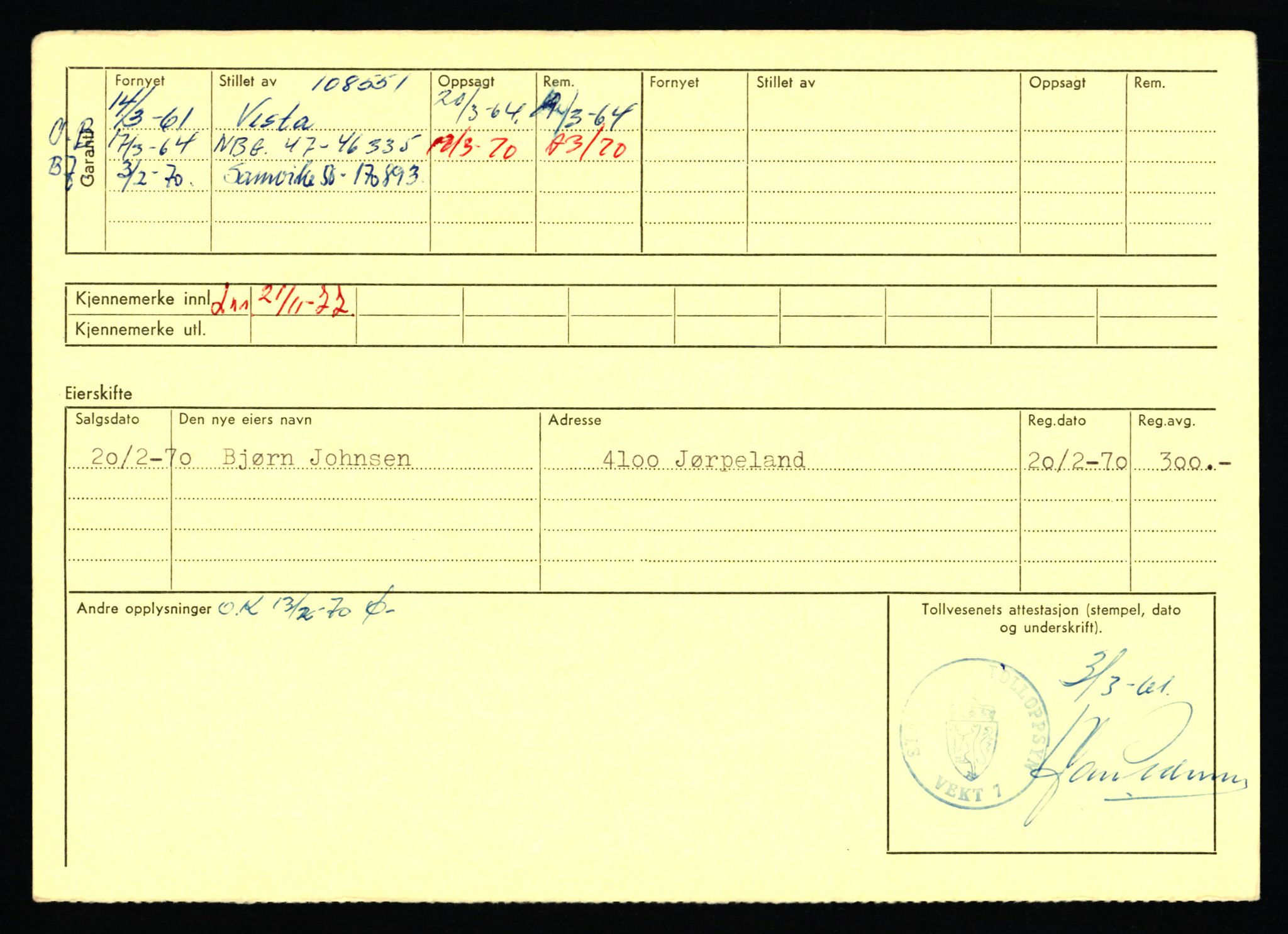 Stavanger trafikkstasjon, AV/SAST-A-101942/0/F/L0053: L-52900 - L-54199, 1930-1971, p. 1700