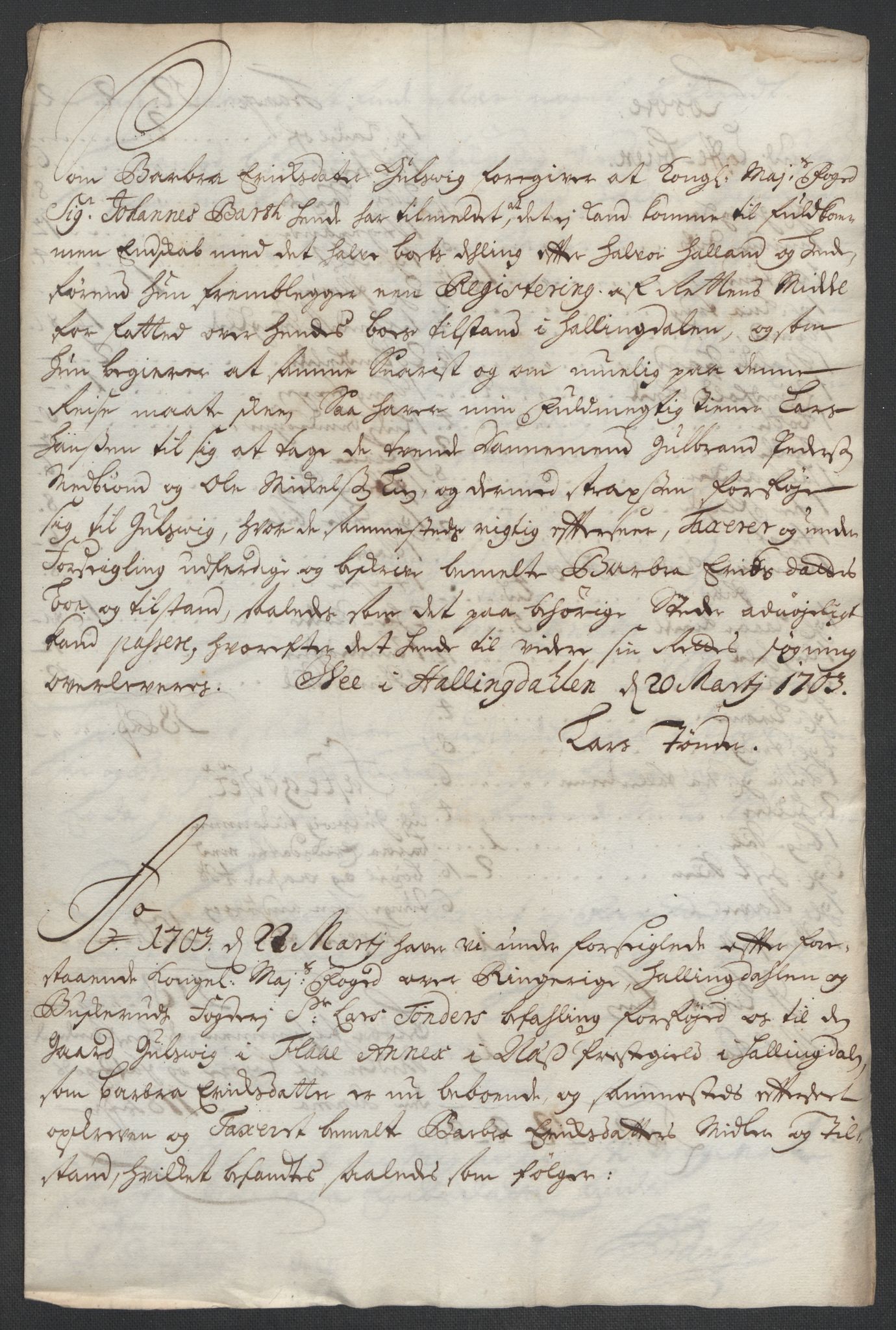 Rentekammeret inntil 1814, Reviderte regnskaper, Fogderegnskap, RA/EA-4092/R24/L1582: Fogderegnskap Numedal og Sandsvær, 1704, p. 57