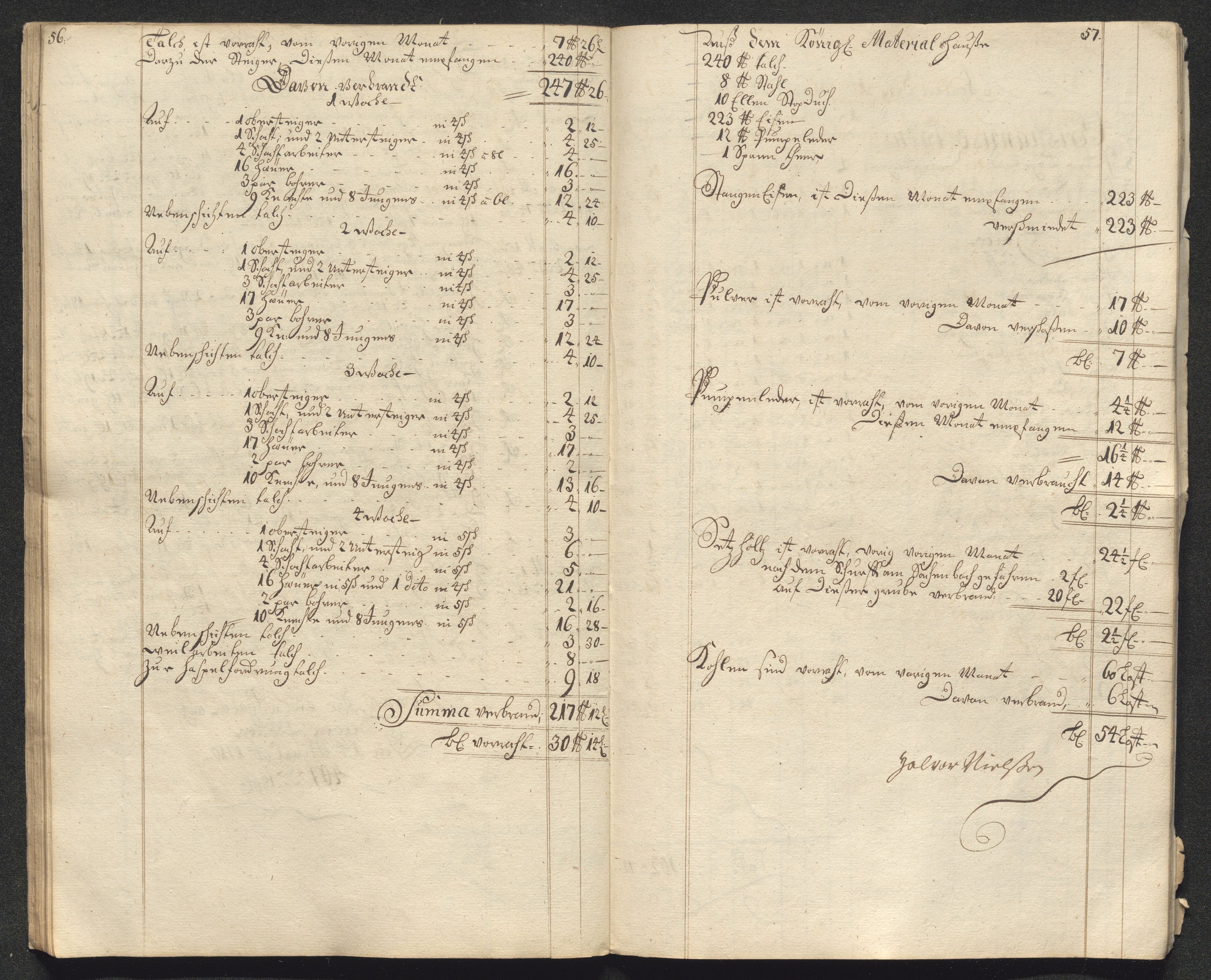 Kongsberg Sølvverk 1623-1816, AV/SAKO-EA-3135/001/D/Dc/Dcd/L0099: Utgiftsregnskap for gruver m.m., 1710, p. 32