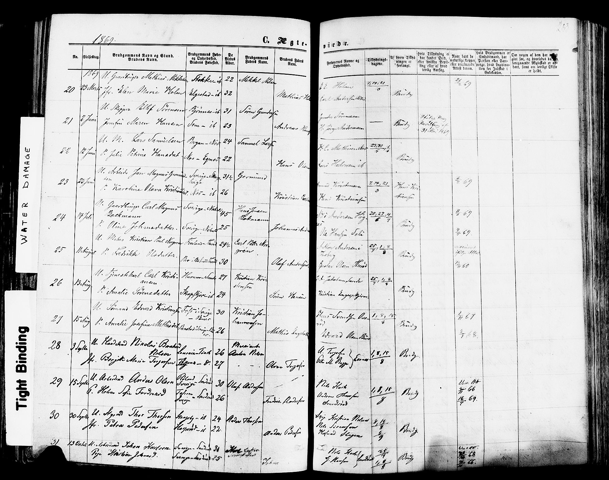 Nøtterøy kirkebøker, SAKO/A-354/F/Fa/L0007: Parish register (official) no. I 7, 1865-1877, p. 283