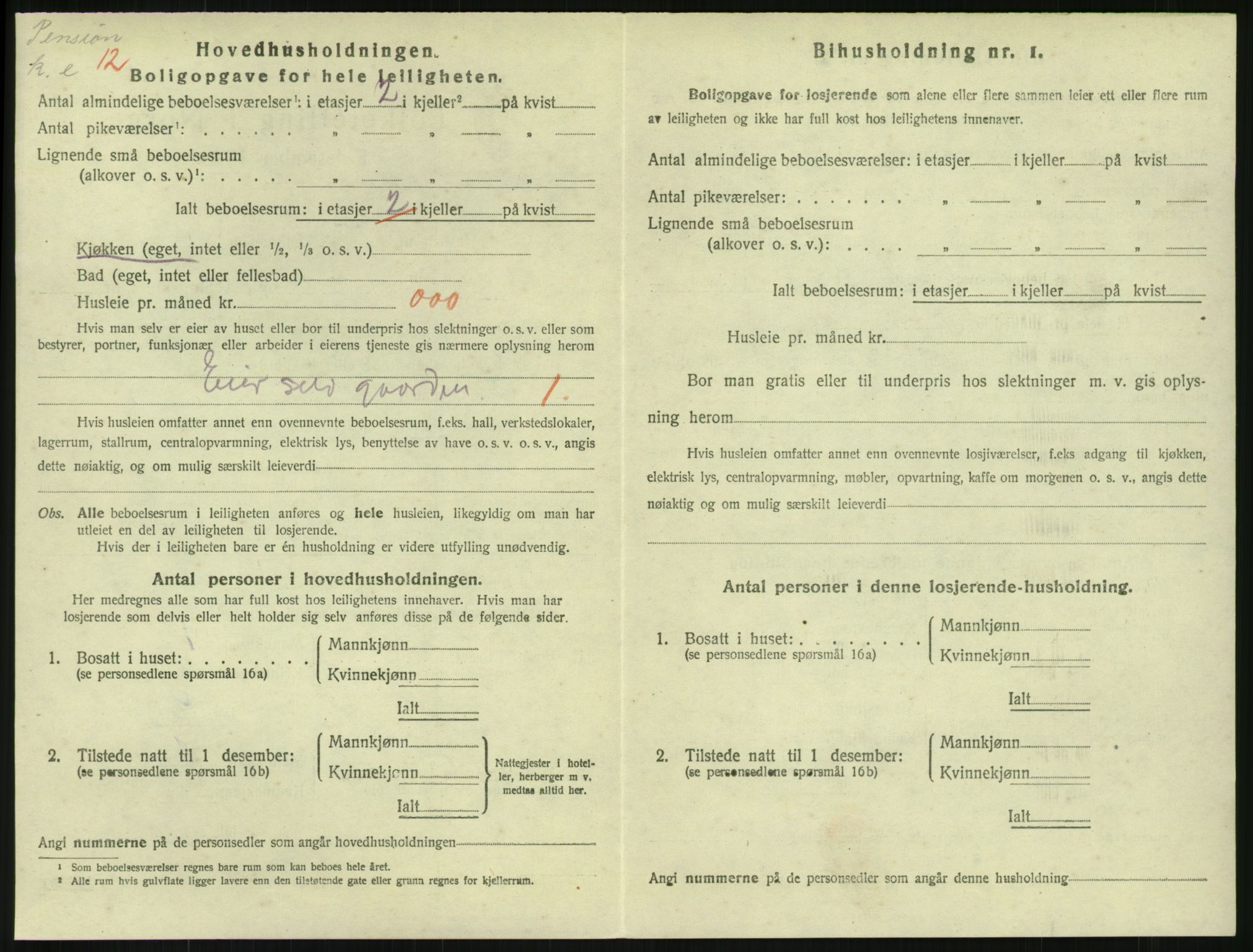 SAKO, 1920 census for Horten, 1920, p. 4554