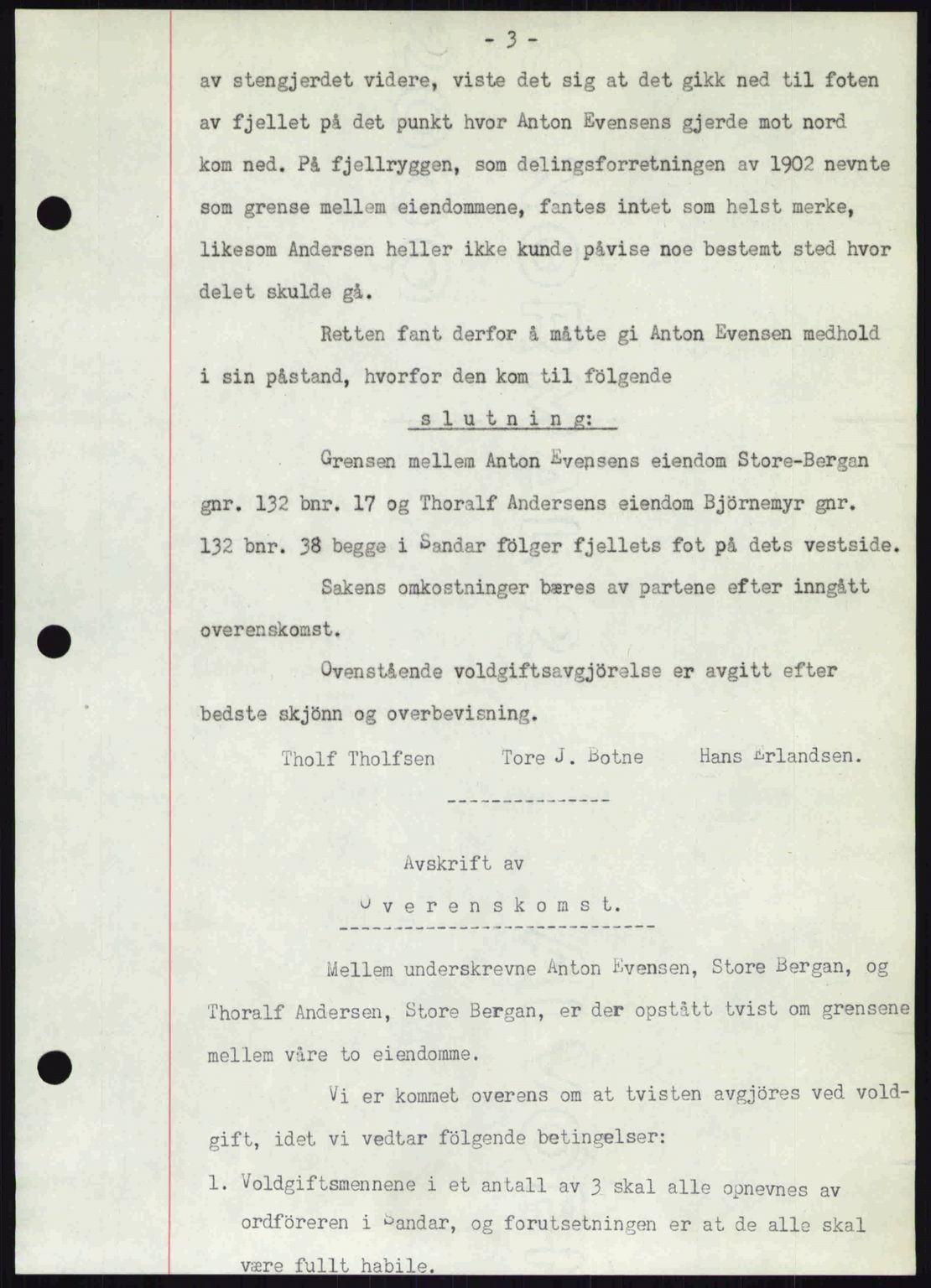 Sandar sorenskriveri, SAKO/A-86/G/Ga/Gab/L0001: Mortgage book no. B-1 og B-3 - B-9, 1936-1944, Diary no: : 1508/1936