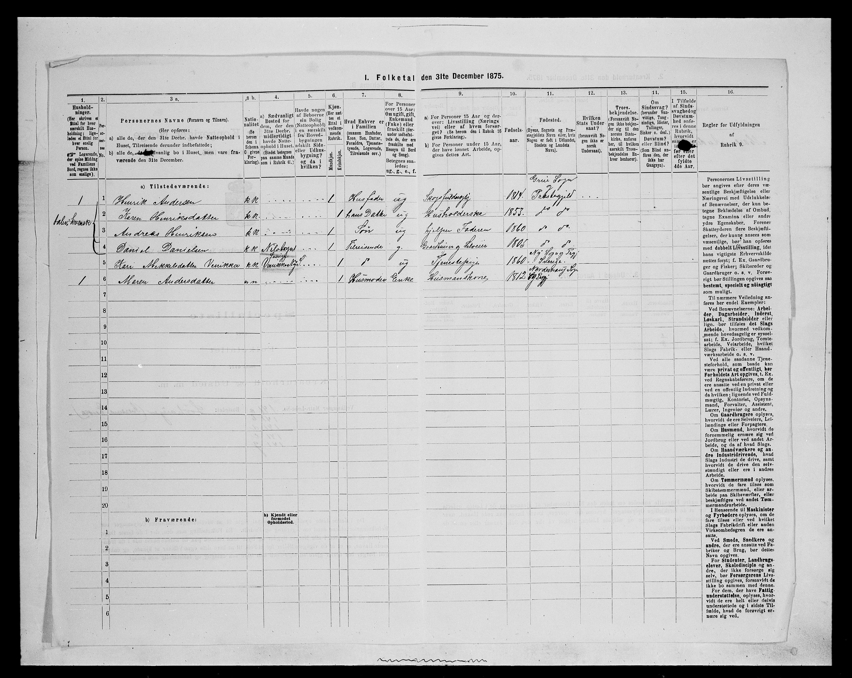 SAH, 1875 census for 0423P Grue, 1875, p. 1403