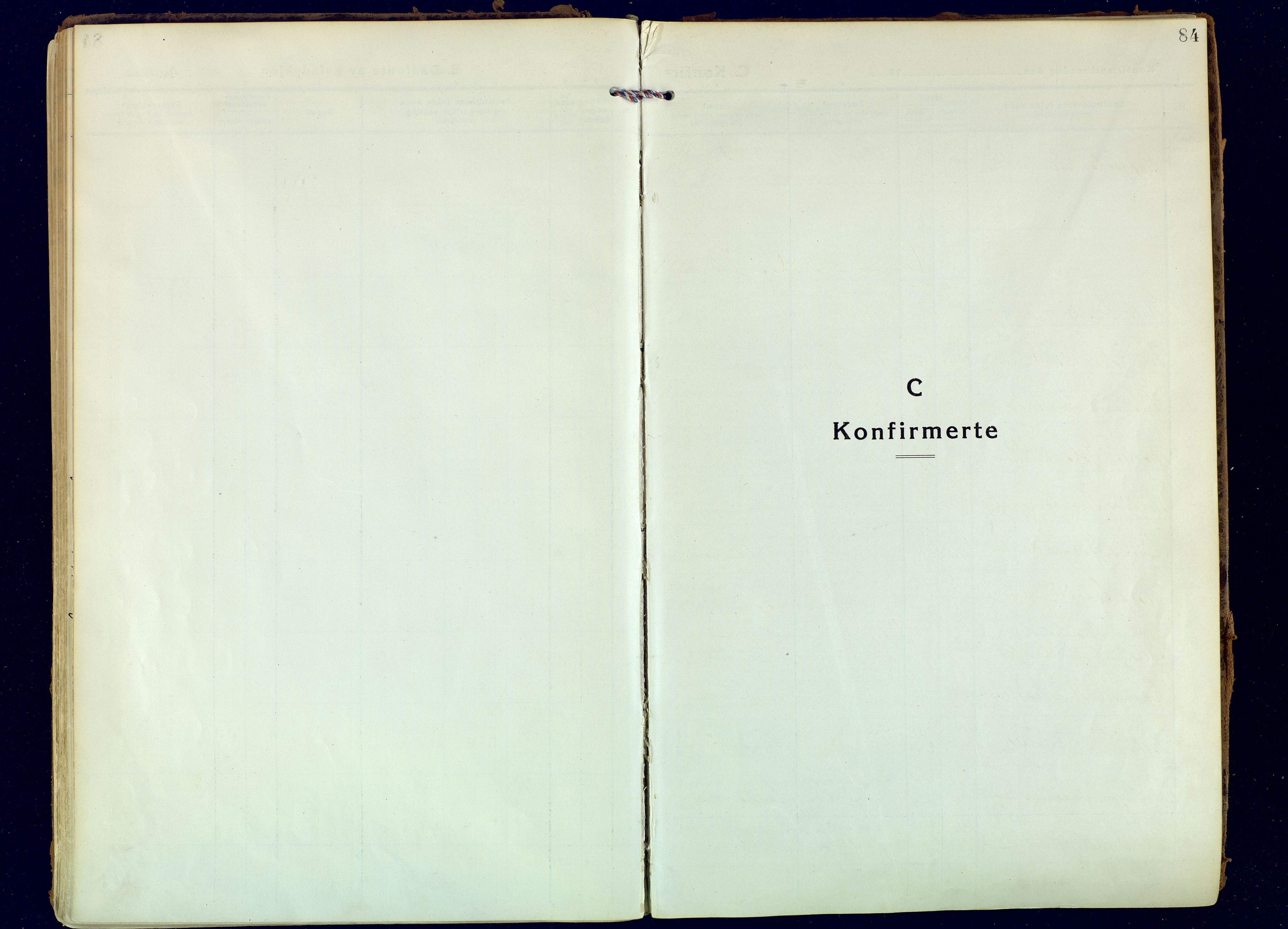 Hammerfest sokneprestkontor, SATØ/S-1347: Parish register (official) no. 18, 1918-1933, p. 84