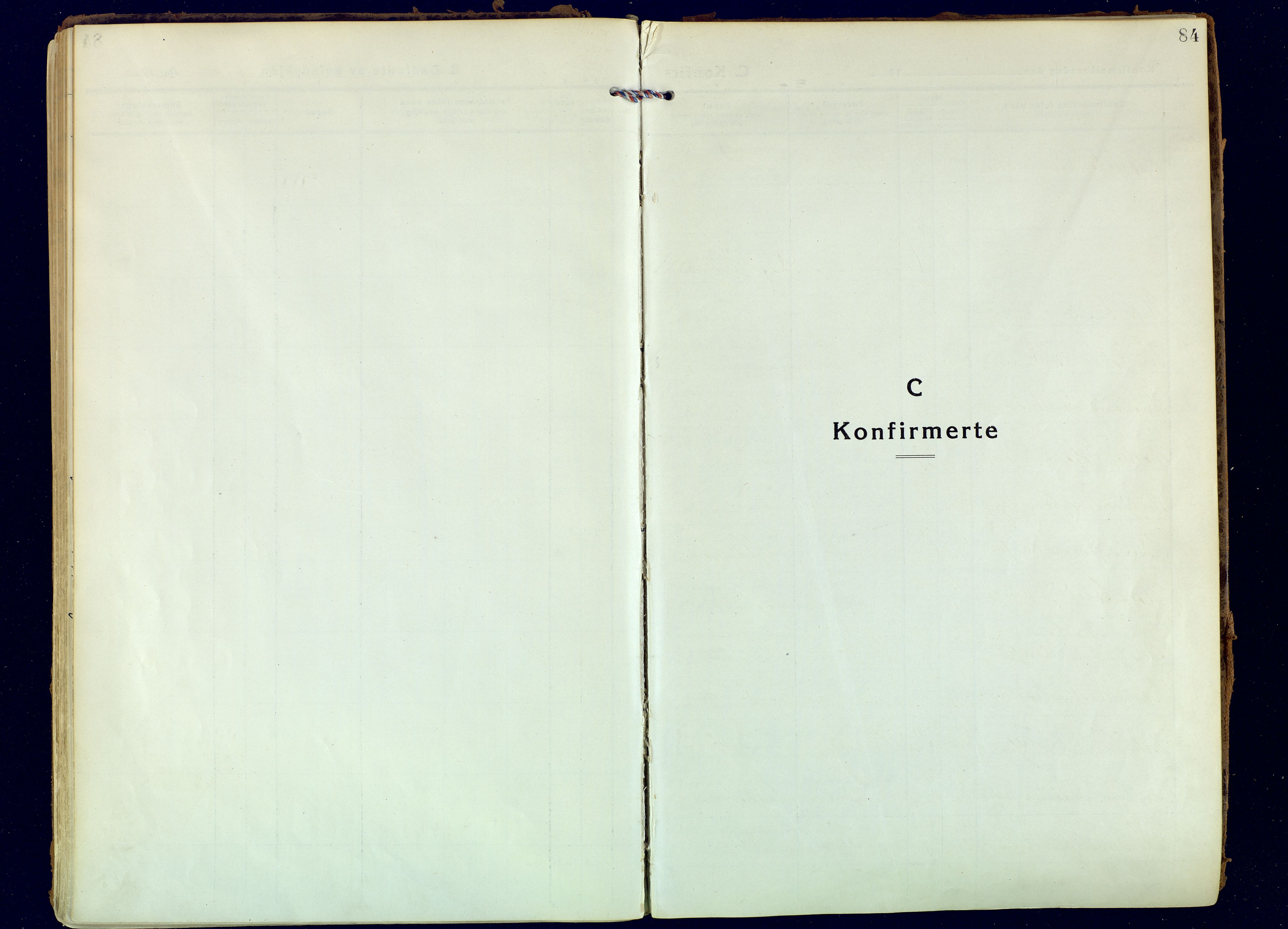 Hammerfest sokneprestkontor, AV/SATØ-S-1347/H/Ha/L0018.kirke: Parish register (official) no. 18, 1918-1933, p. 84