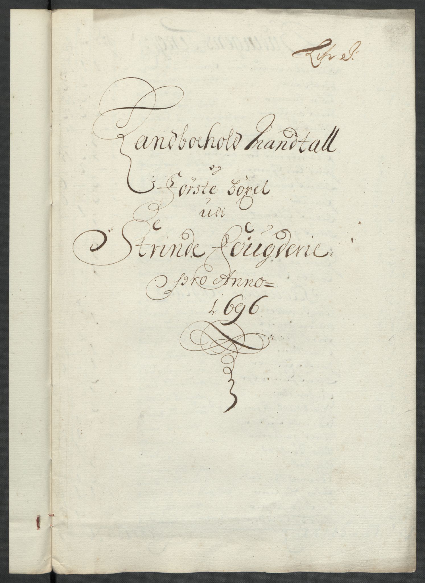Rentekammeret inntil 1814, Reviderte regnskaper, Fogderegnskap, RA/EA-4092/R61/L4106: Fogderegnskap Strinda og Selbu, 1696-1697, p. 72